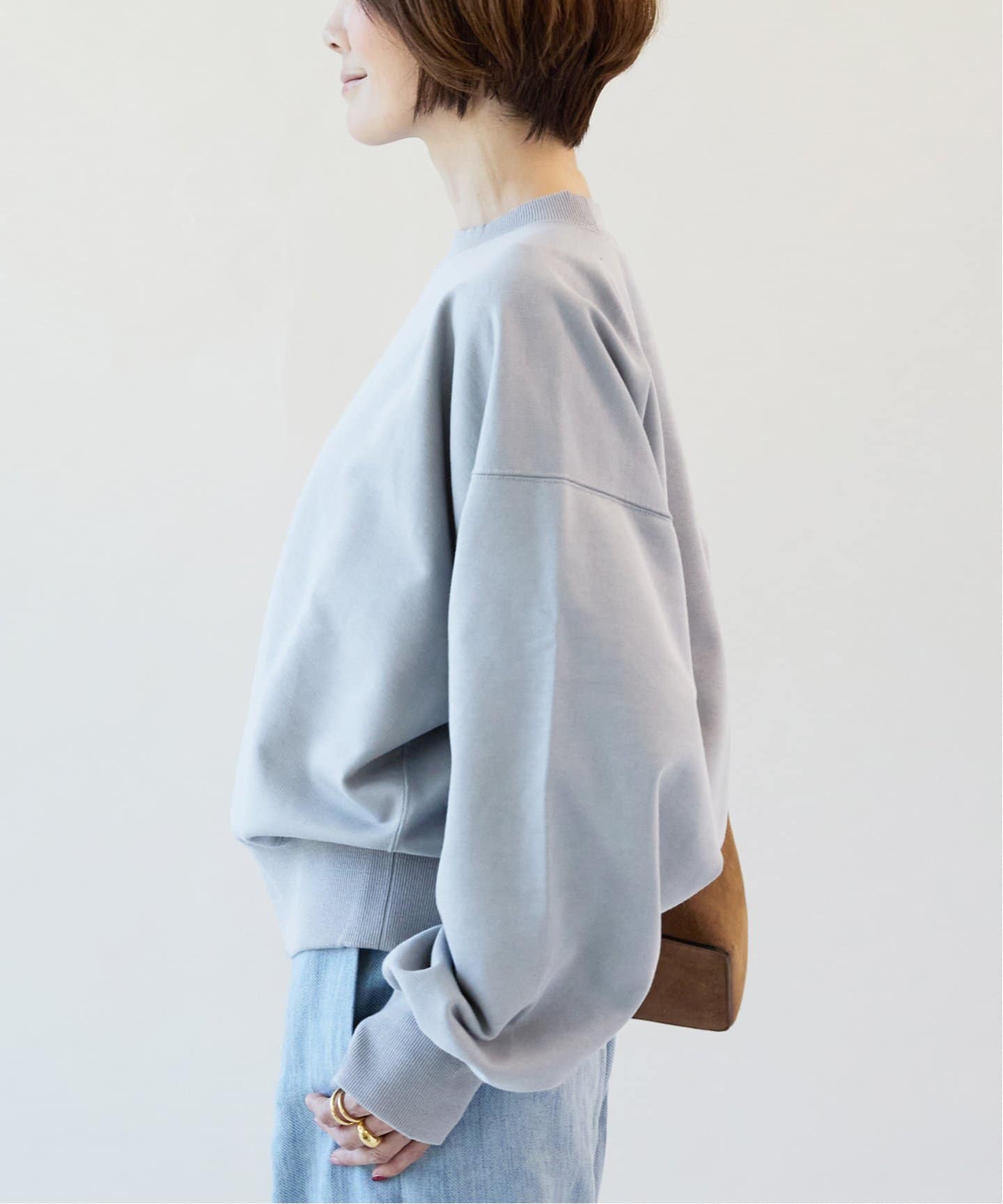 シルケットコットンsweat（スウェット）｜VERMEIL par iena