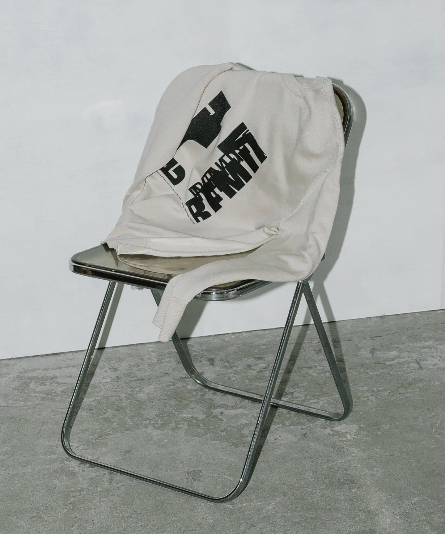 HEUGN / ユーゲン】別注 PRINTED COTTON KNIT（ニット／セーター）｜L