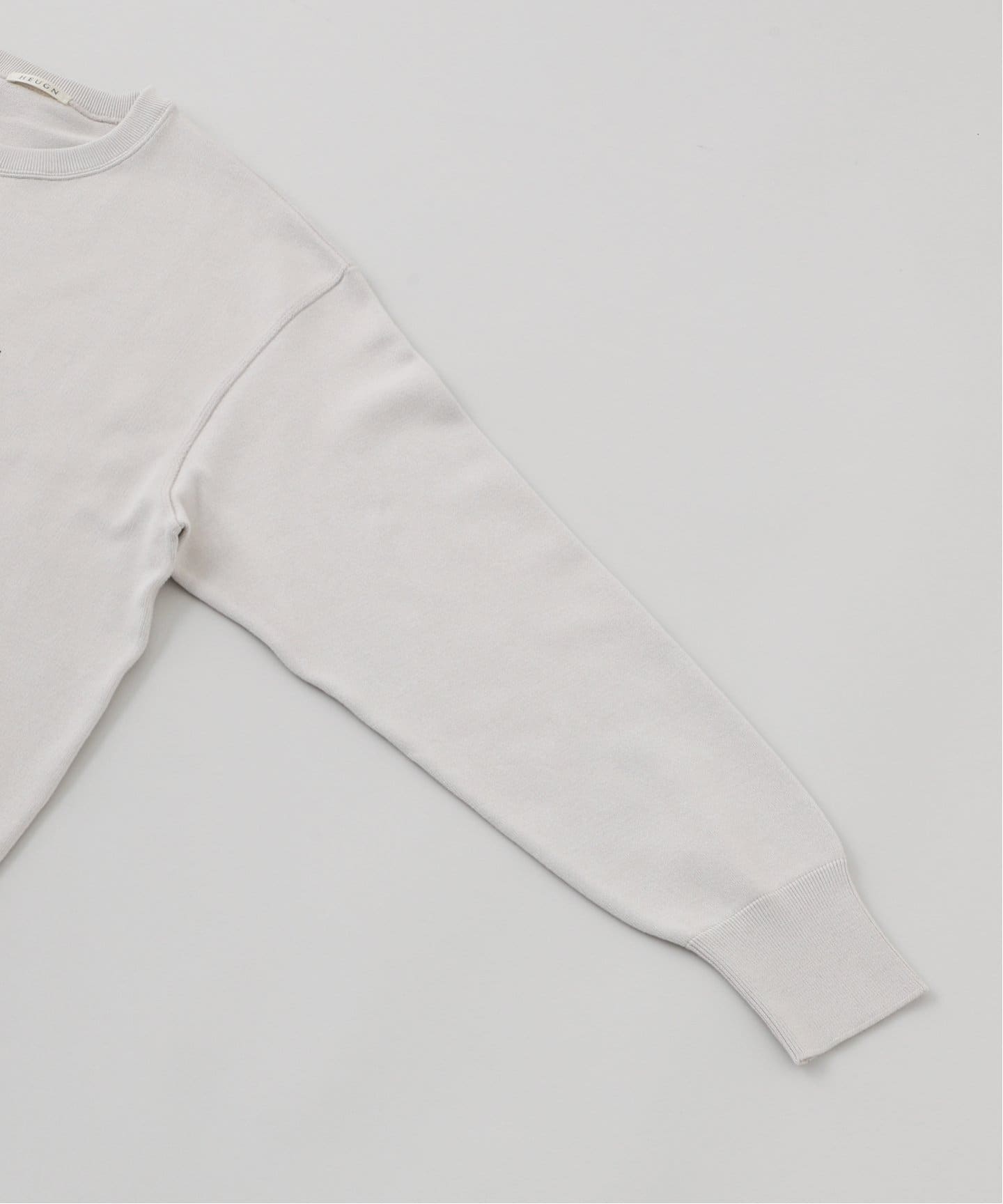 HEUGN / ユーゲン】別注 PRINTED COTTON KNIT（ニット／セーター）｜L