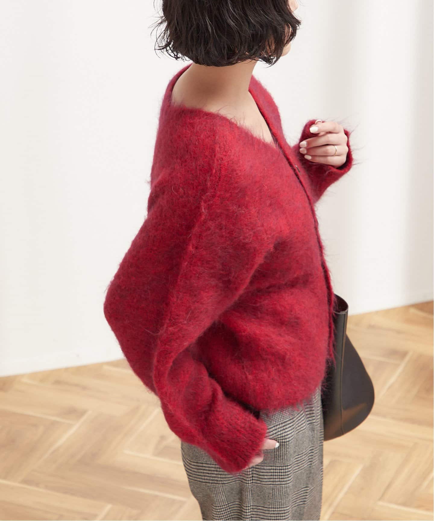 2WAY モヘヤ混カーディガン（カーディガン）｜JOURNAL STANDARD L