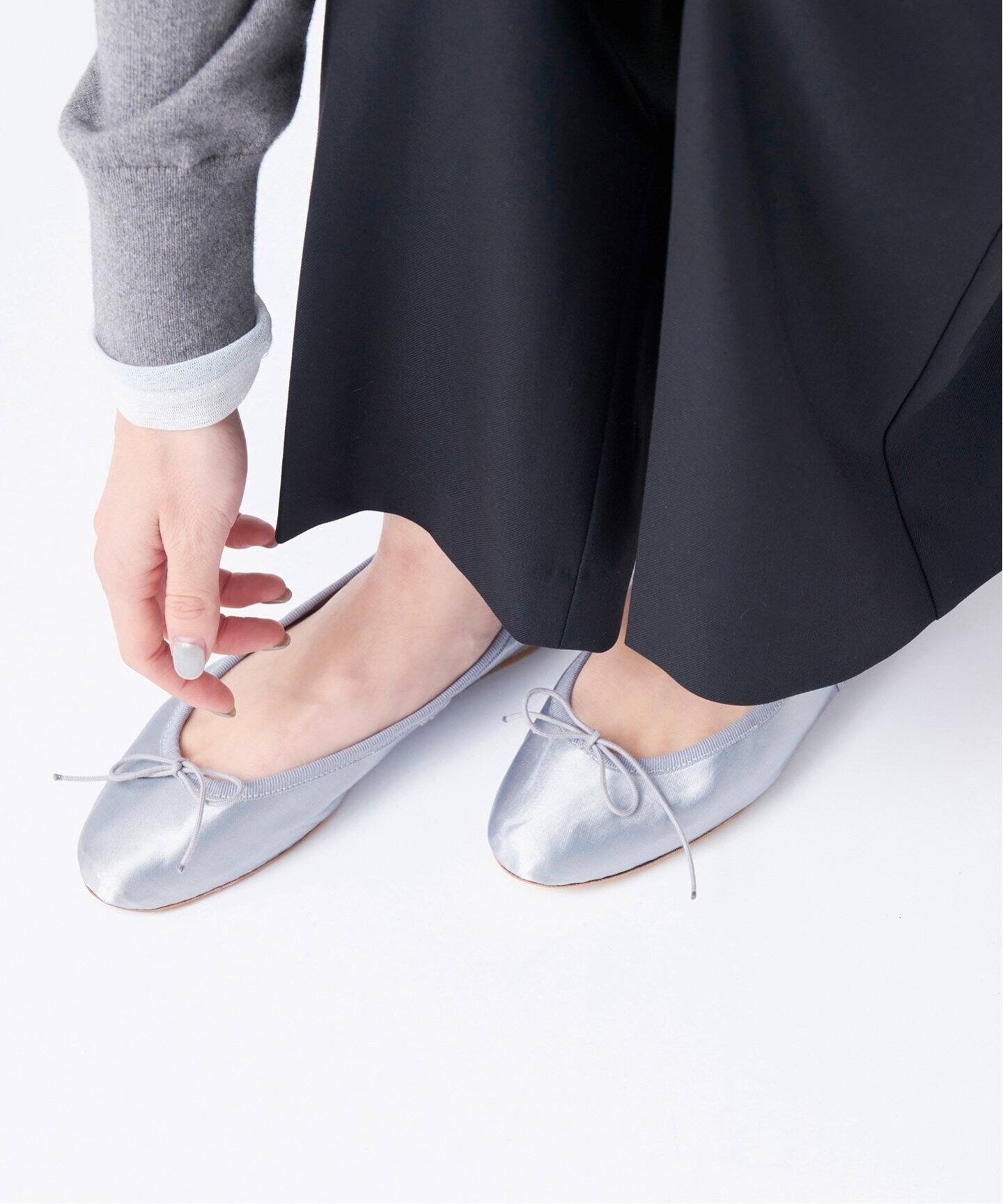 PORSELLI/ポルセリ】サテンバレエシューズ（バレエシューズ）｜IENA