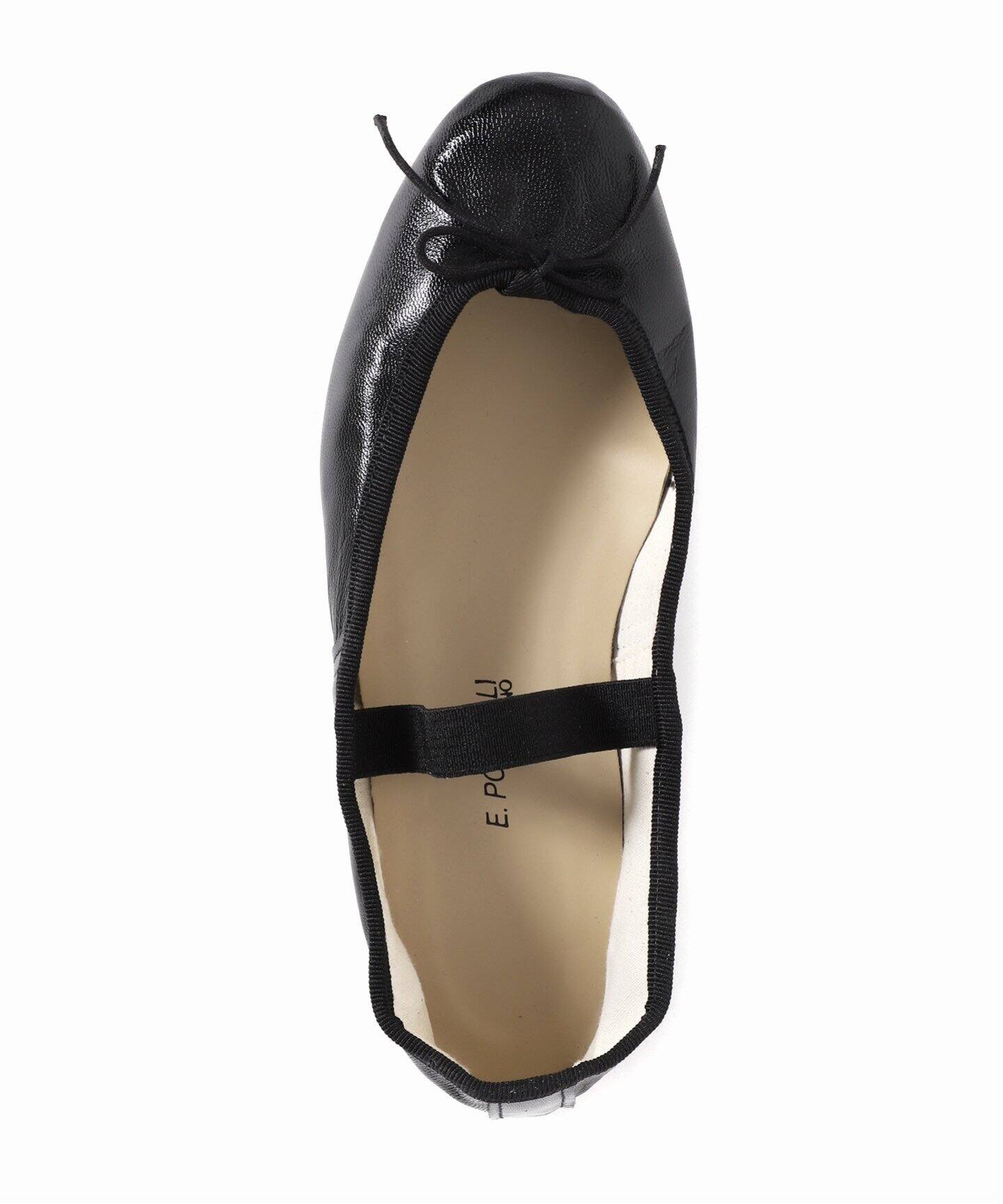 PORSELLI/ポルセリ 別注ゴムストラップバレエシューズ（バレエシューズ