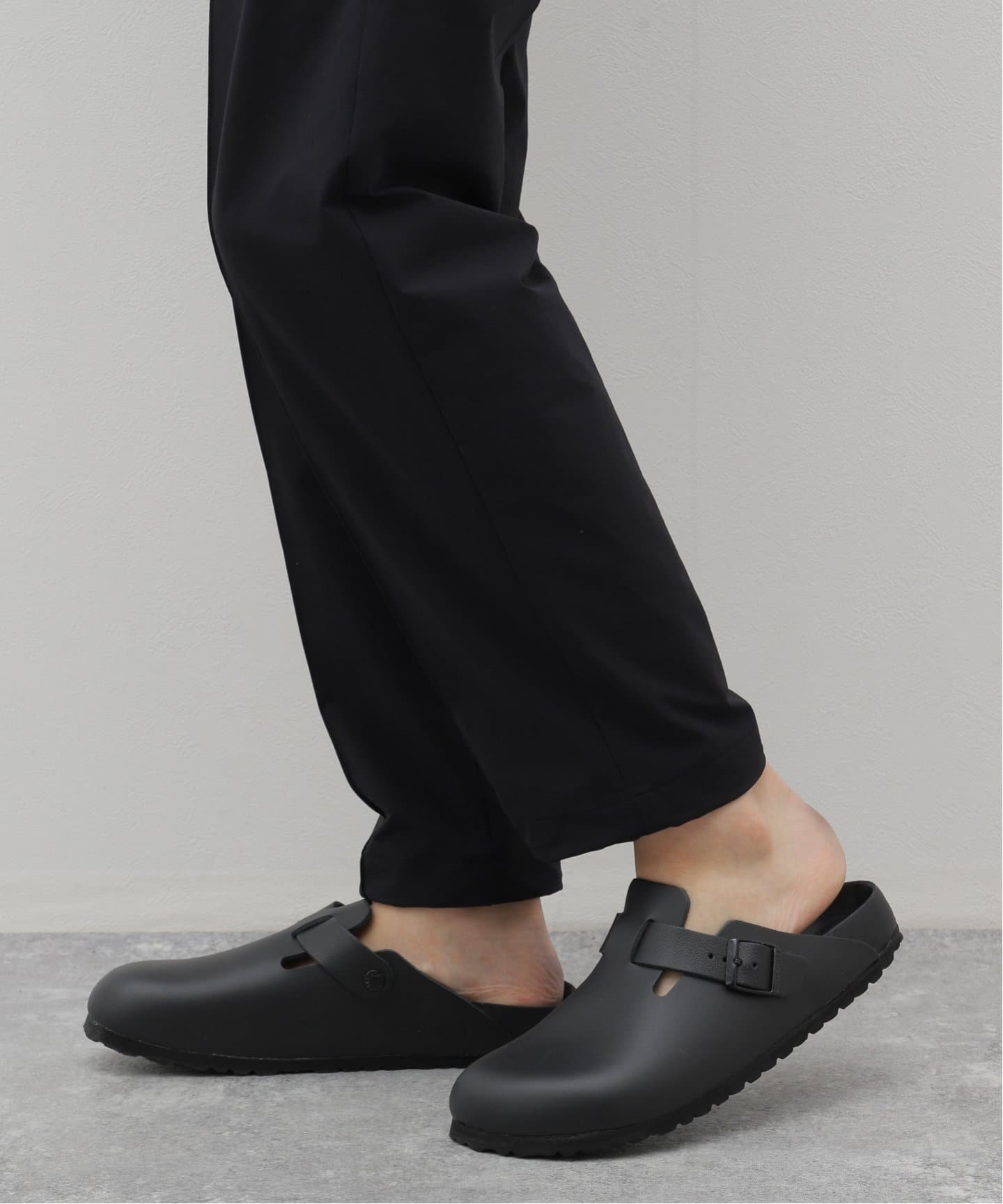 BIRKENSTOCK (ビルケンシュトック) BOSTON EXQUISITE BLACK 1026789