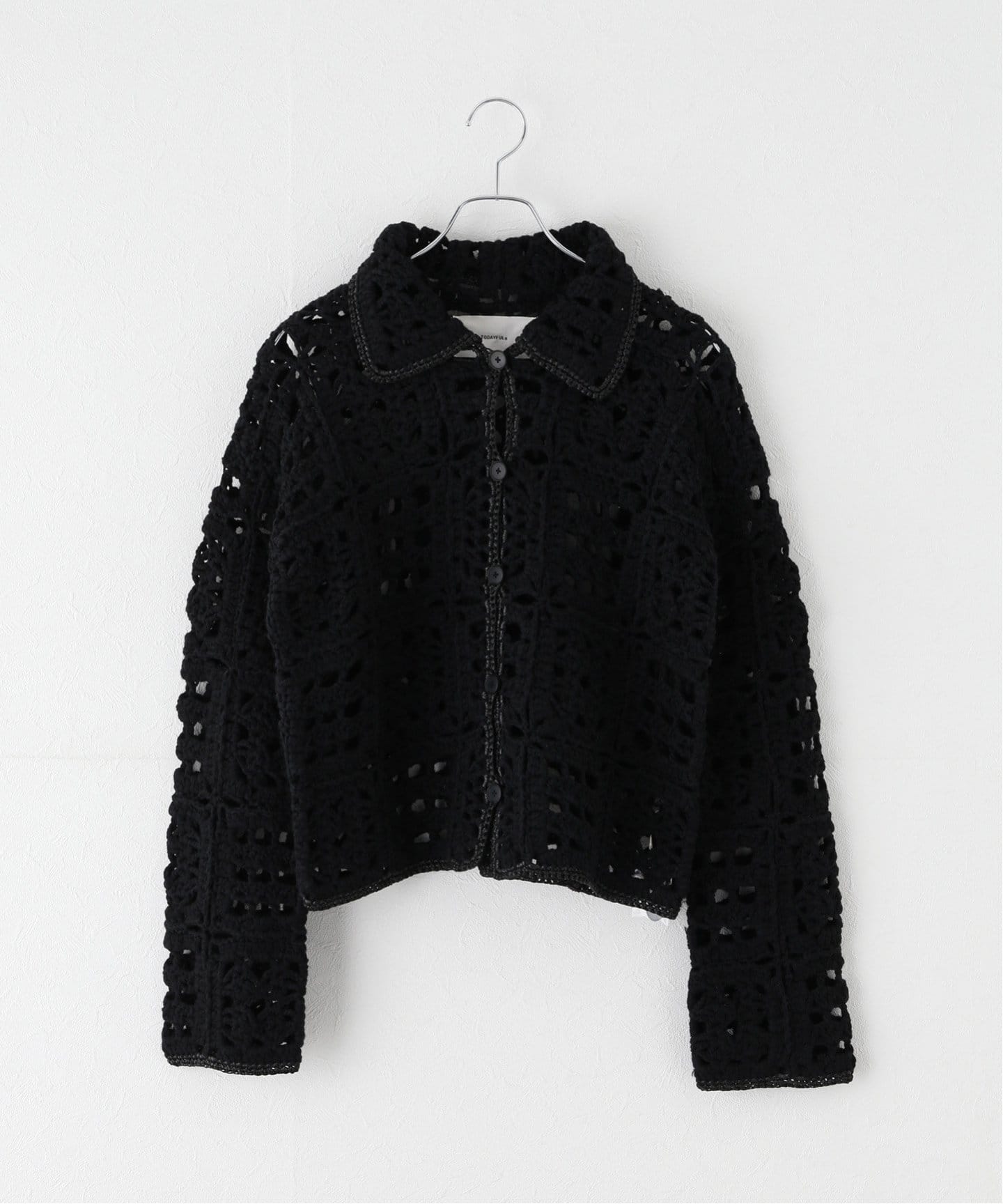 TODAYFUL / トゥデイフル】 Crochet Knit Shirts：ニット（ニット
