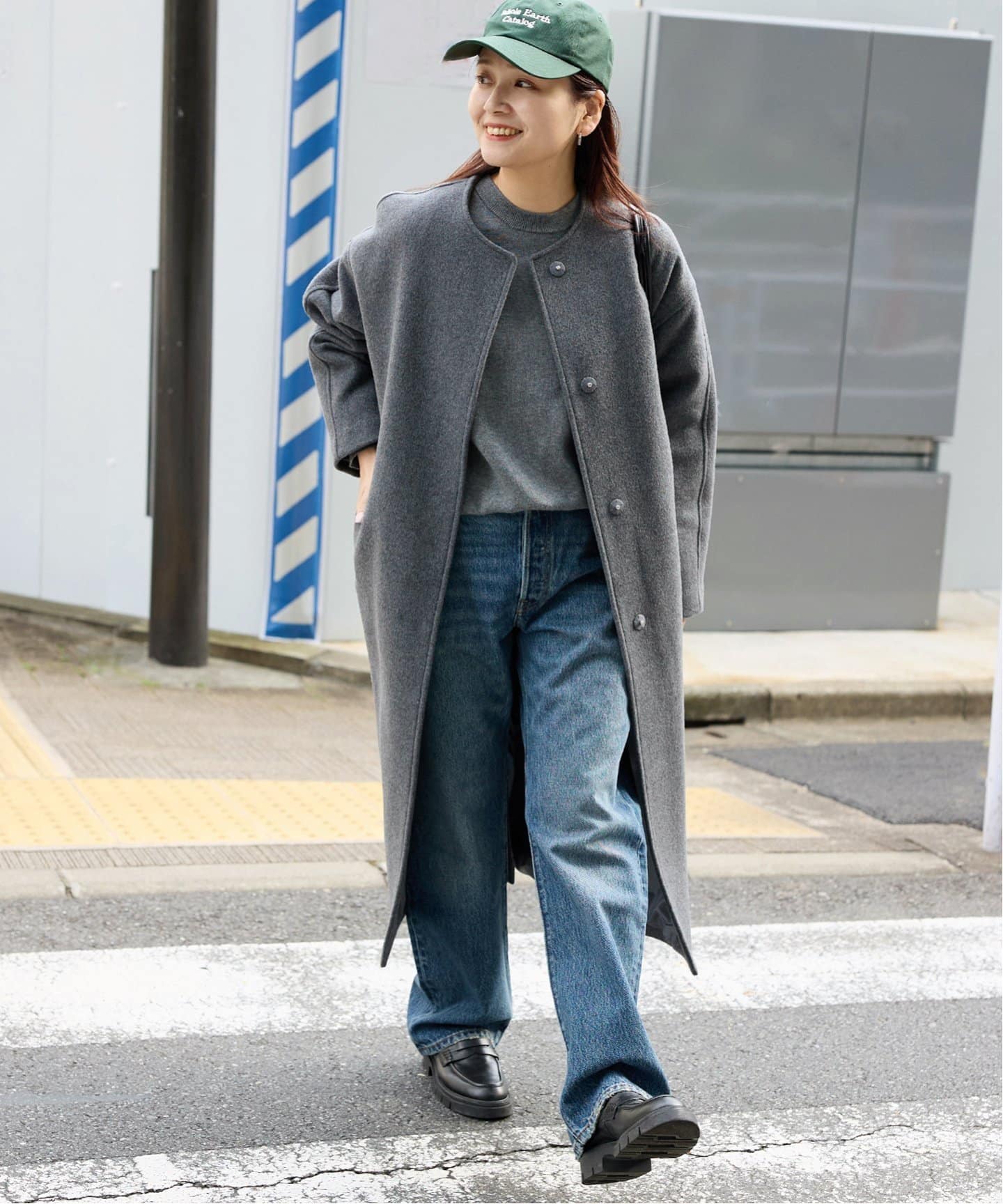 追加2》スーパー140ビーバーノーカラーコート（ノーカラーコート