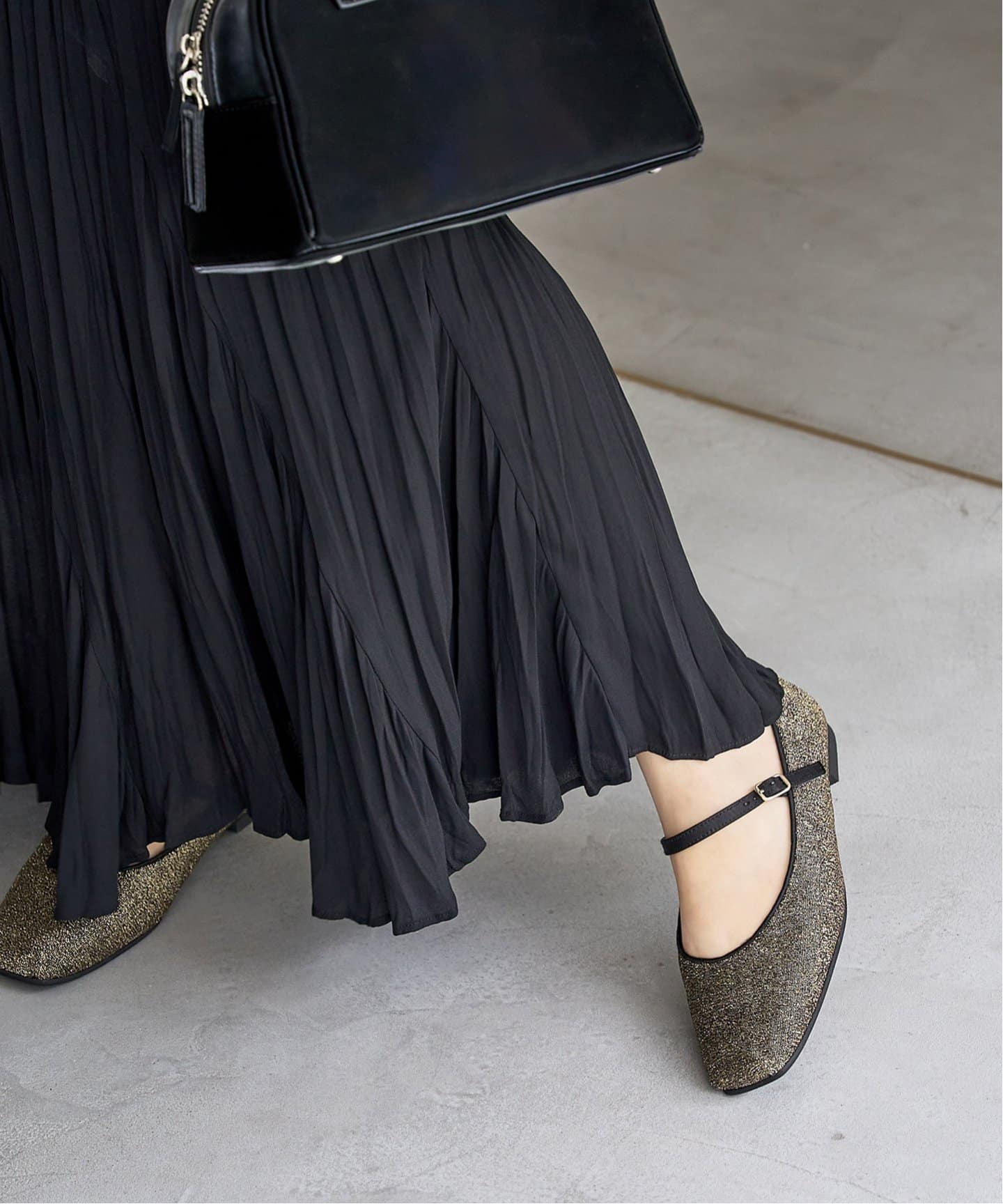 スクエアソフトメリージェーン（フラットシューズ）｜LE TALON（ル