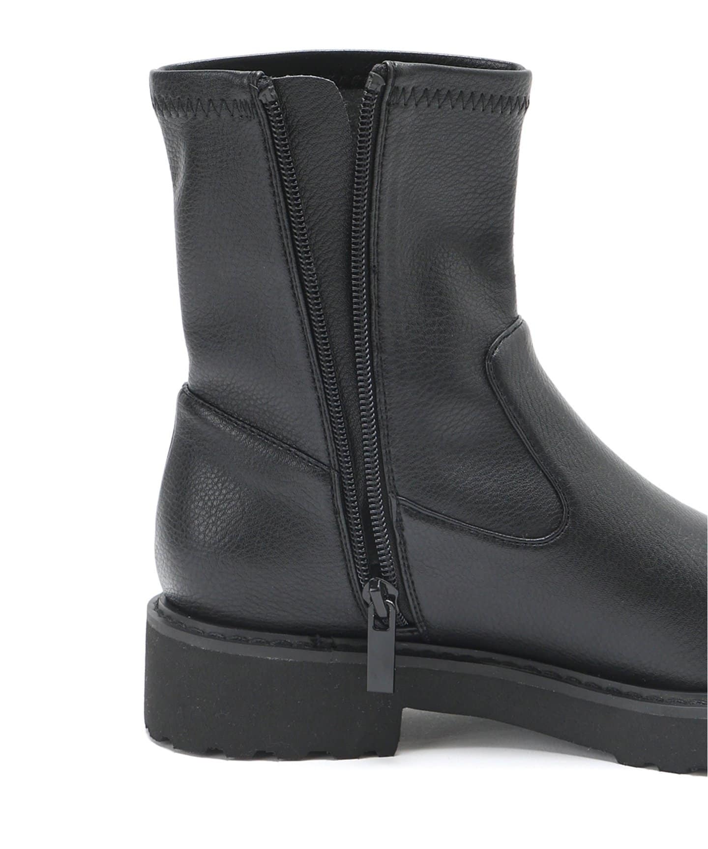 追加4》3.5cmトラックソールフィットショートブーツ（ブーティ