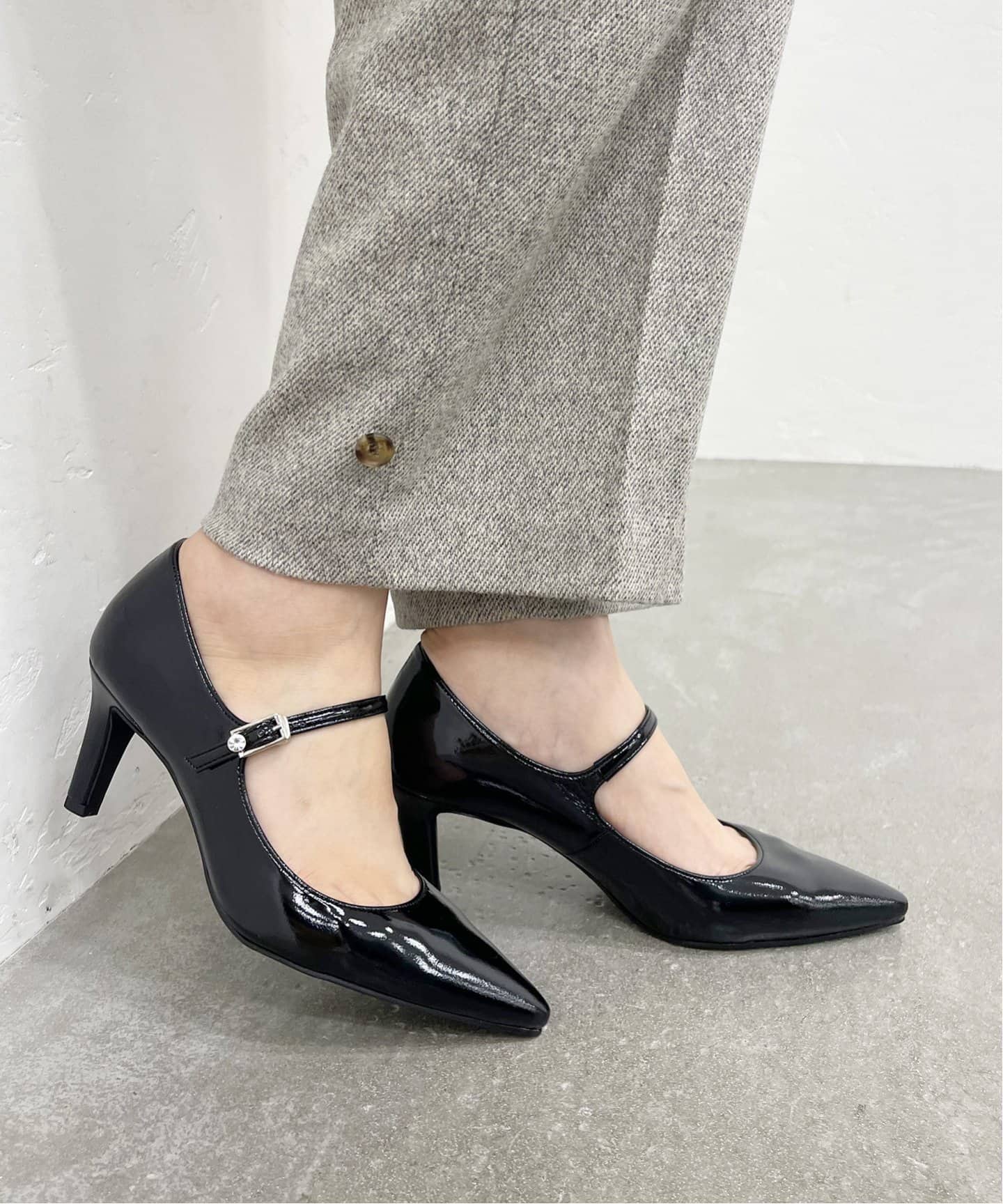 7cmポインテッドメリージェーン（パンプス）｜LE TALON（ル タロン）の