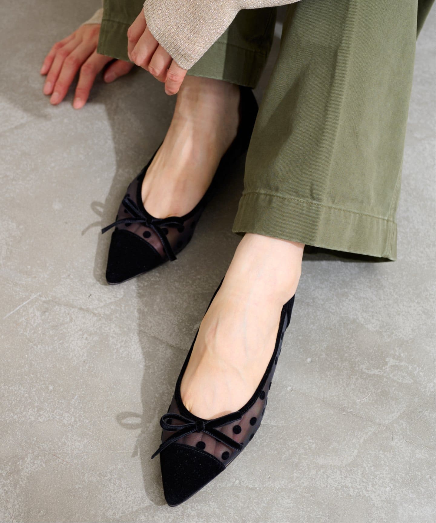 ポインテッドトゥキャップチュールバレエ（バレエシューズ）｜LE TALON