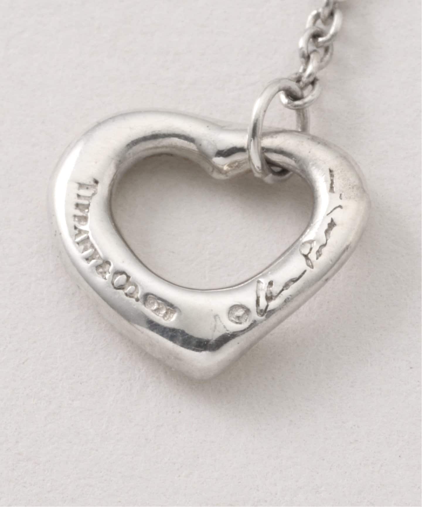 VINTAGE TIFFANY&Co./ティファニー】Open heart pierce chain(両耳