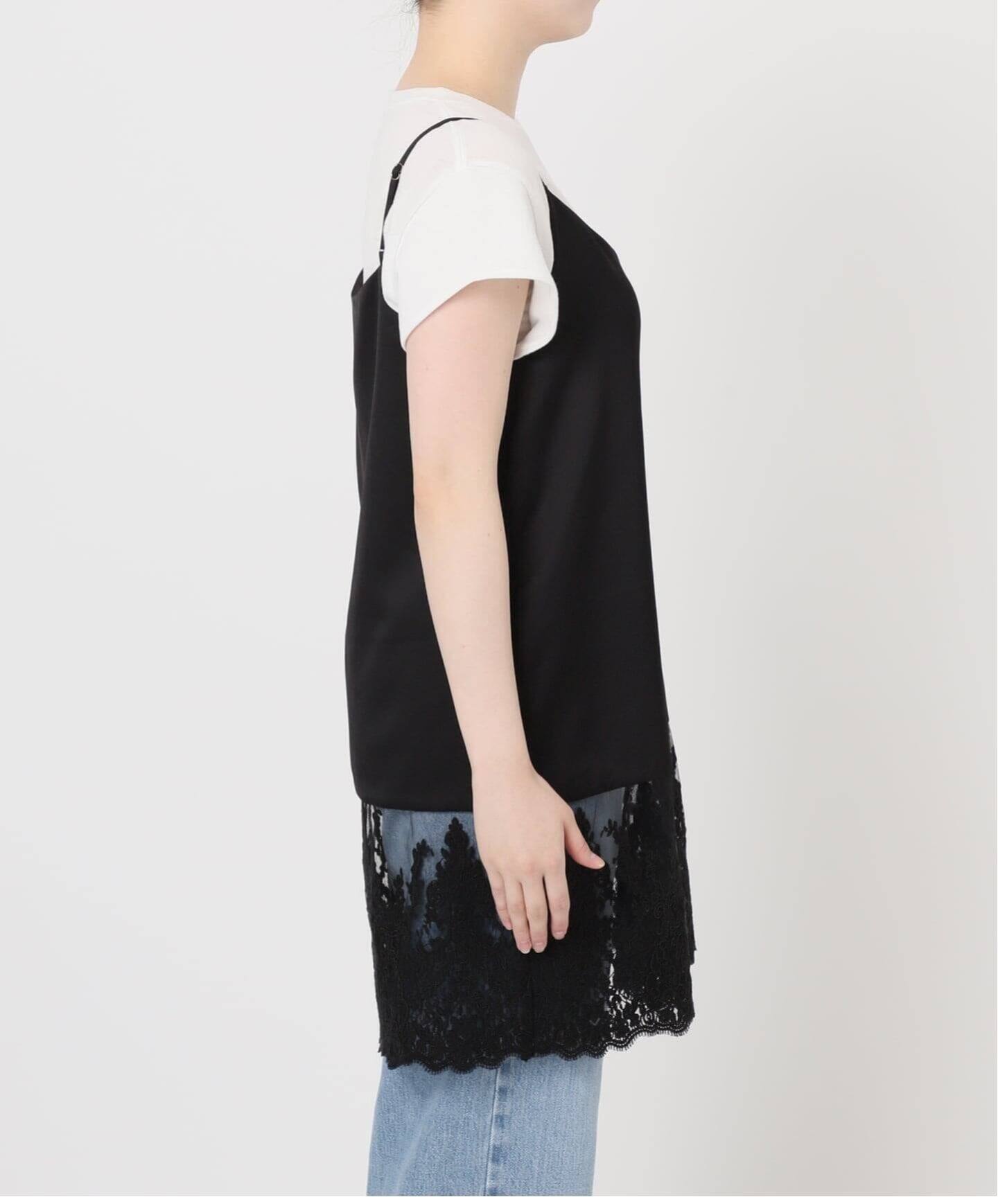 追加2》Satinレース キャミソールワンピース（ワンピース）｜IENA