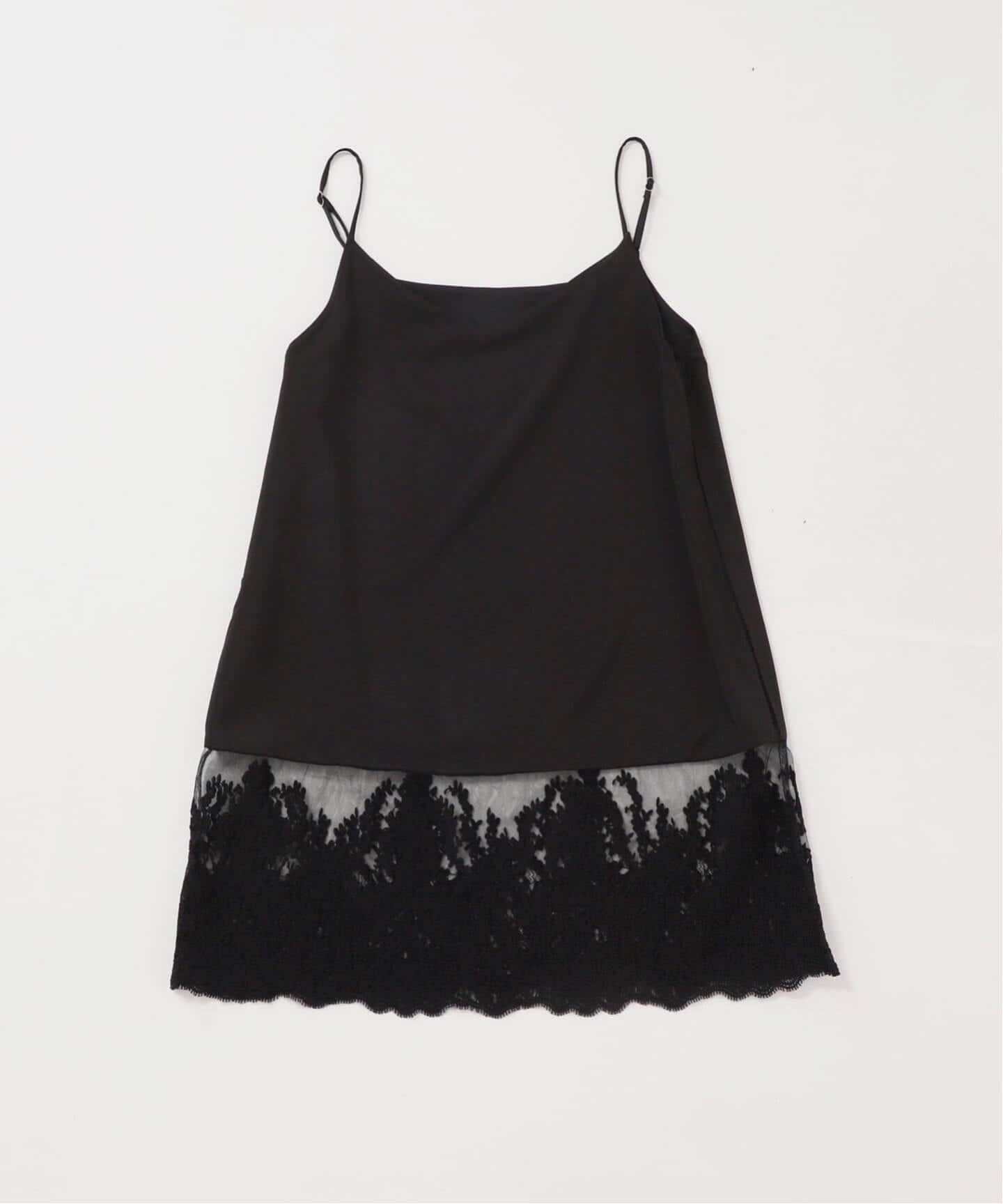 追加2》Satinレース キャミソールワンピース（ワンピース）｜IENA