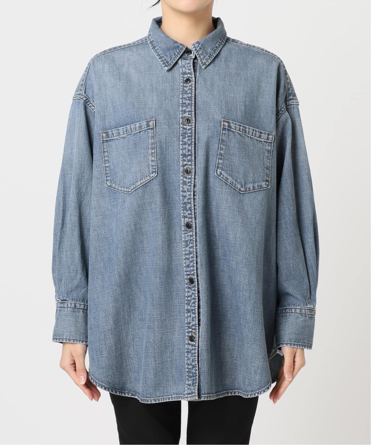 追加4》ライトオンスデニムシャツ（シャツ／ブラウス）｜JOURNAL