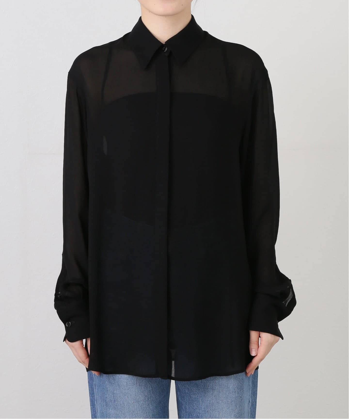 トリアセ シフォン シャツ（シャツ／ブラウス）｜Deuxieme Classe