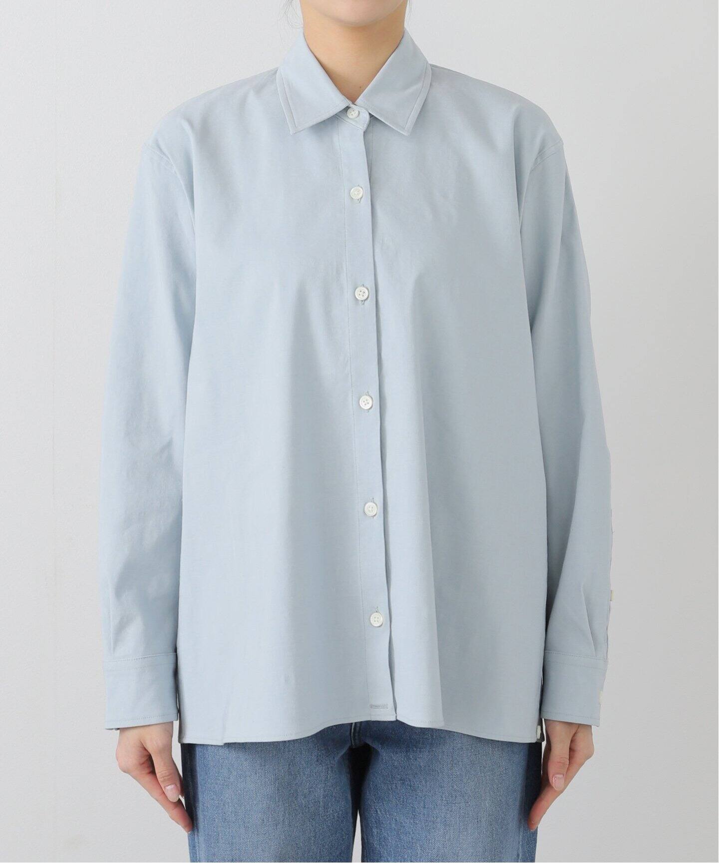 STRETCH TWILL CACHE シャツ（シャツ／ブラウス）｜Deuxieme Classe