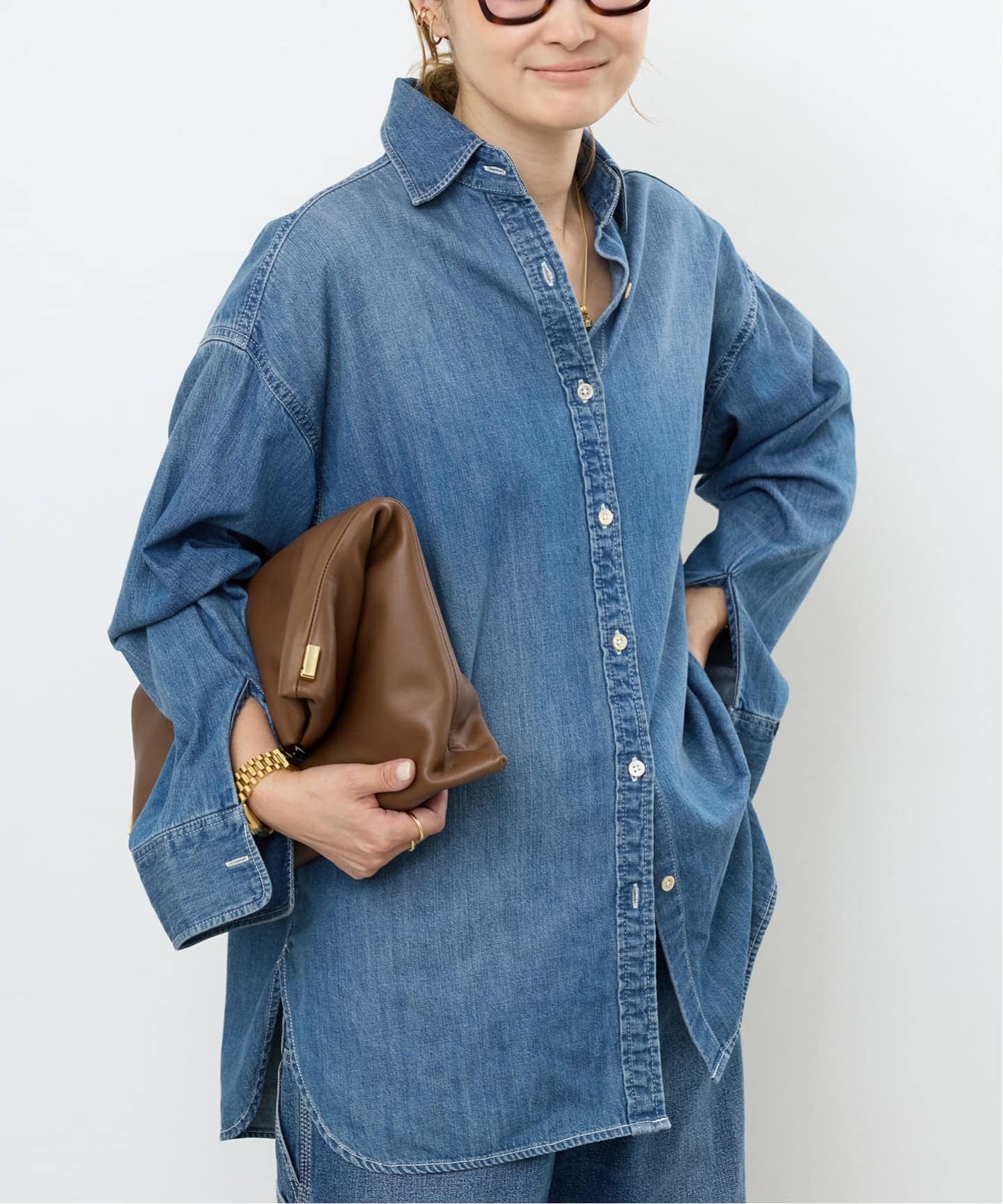 追加 Lee デニムシャツ（シャツ／ブラウス）｜Deuxieme Classe