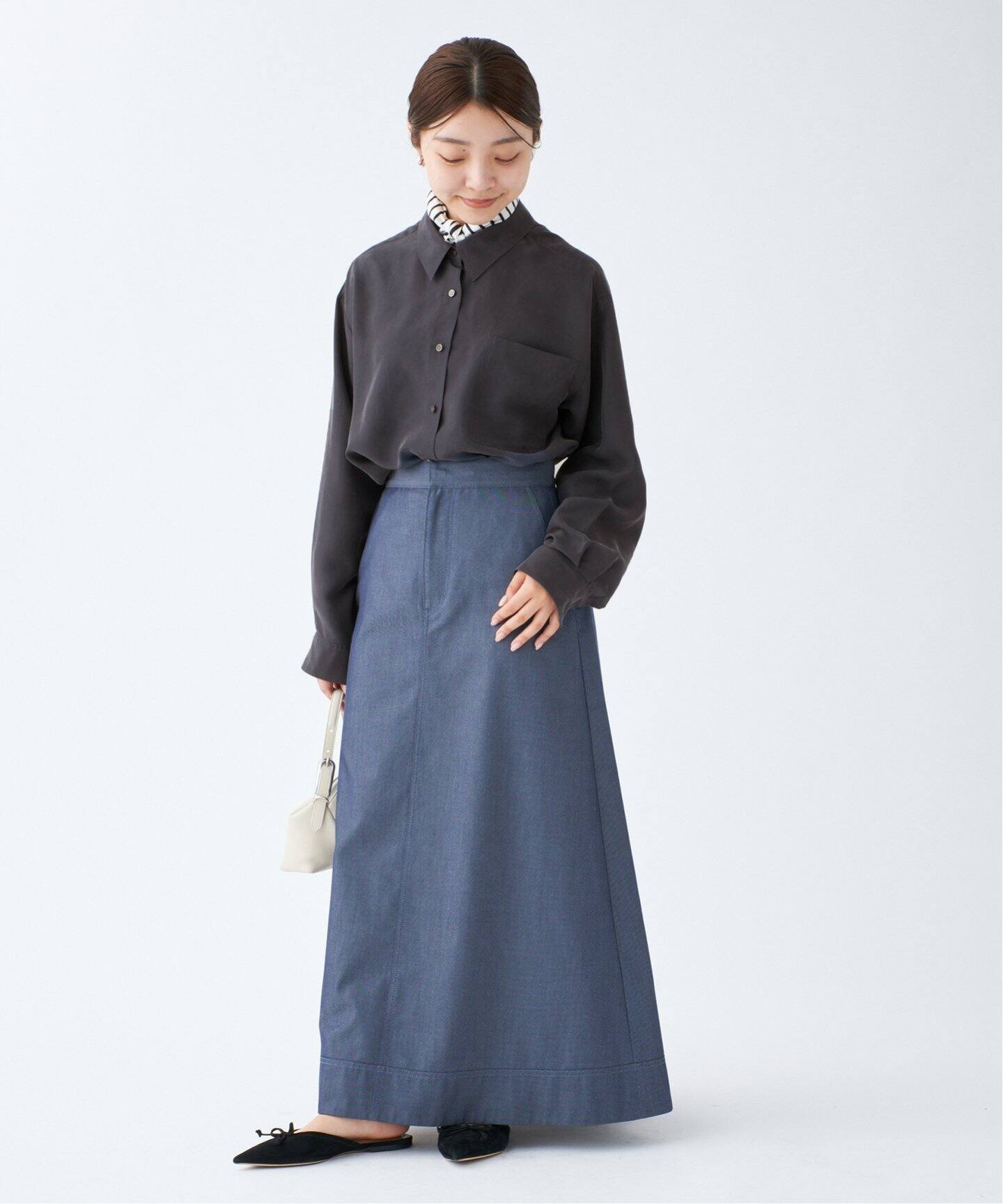 ウォッシャブル シルクシャツ（シャツ／ブラウス）｜IENA（イエナ）の