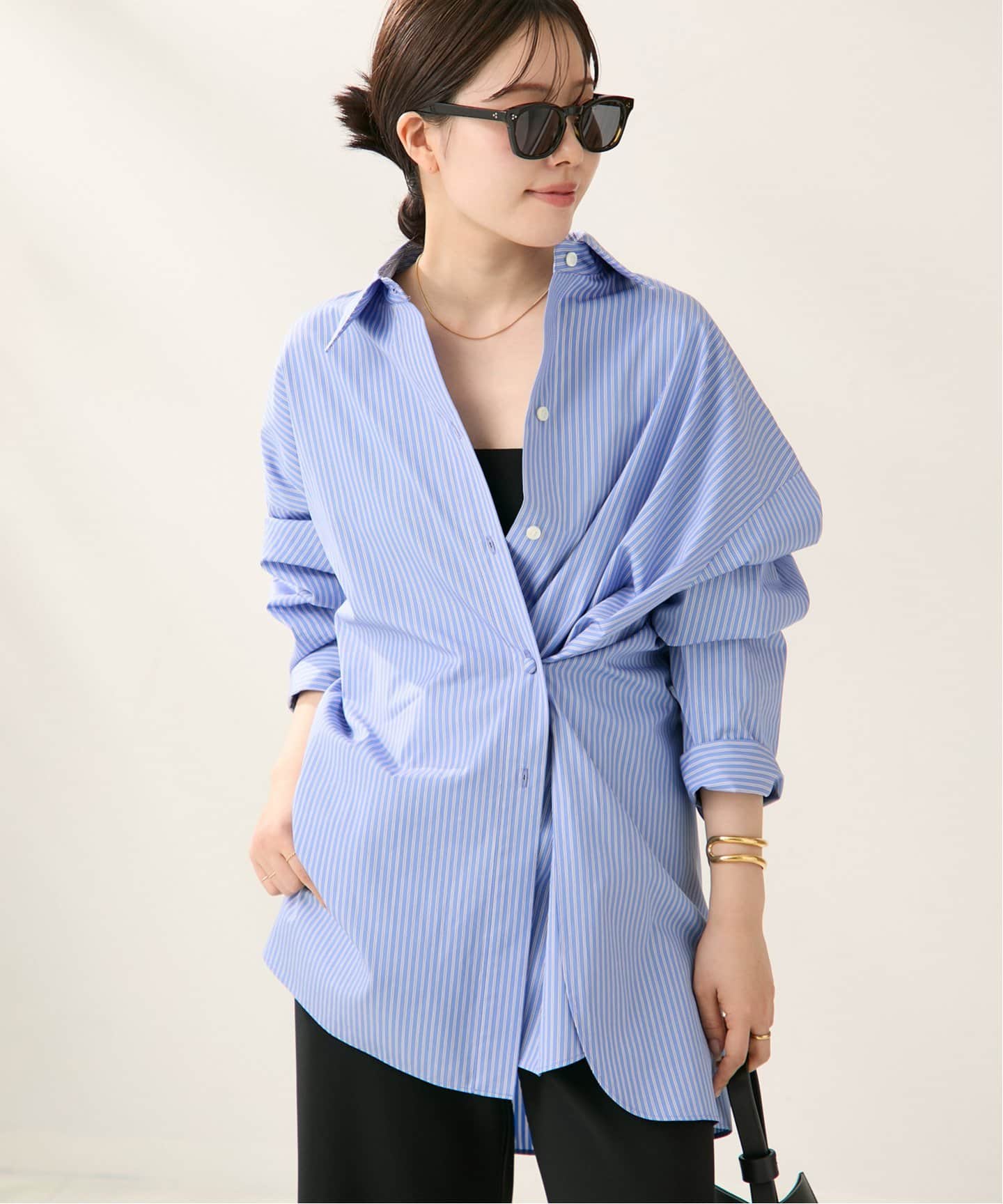 追加》R'IAM カシュクールシャツ（シャツ／ブラウス）｜Plage