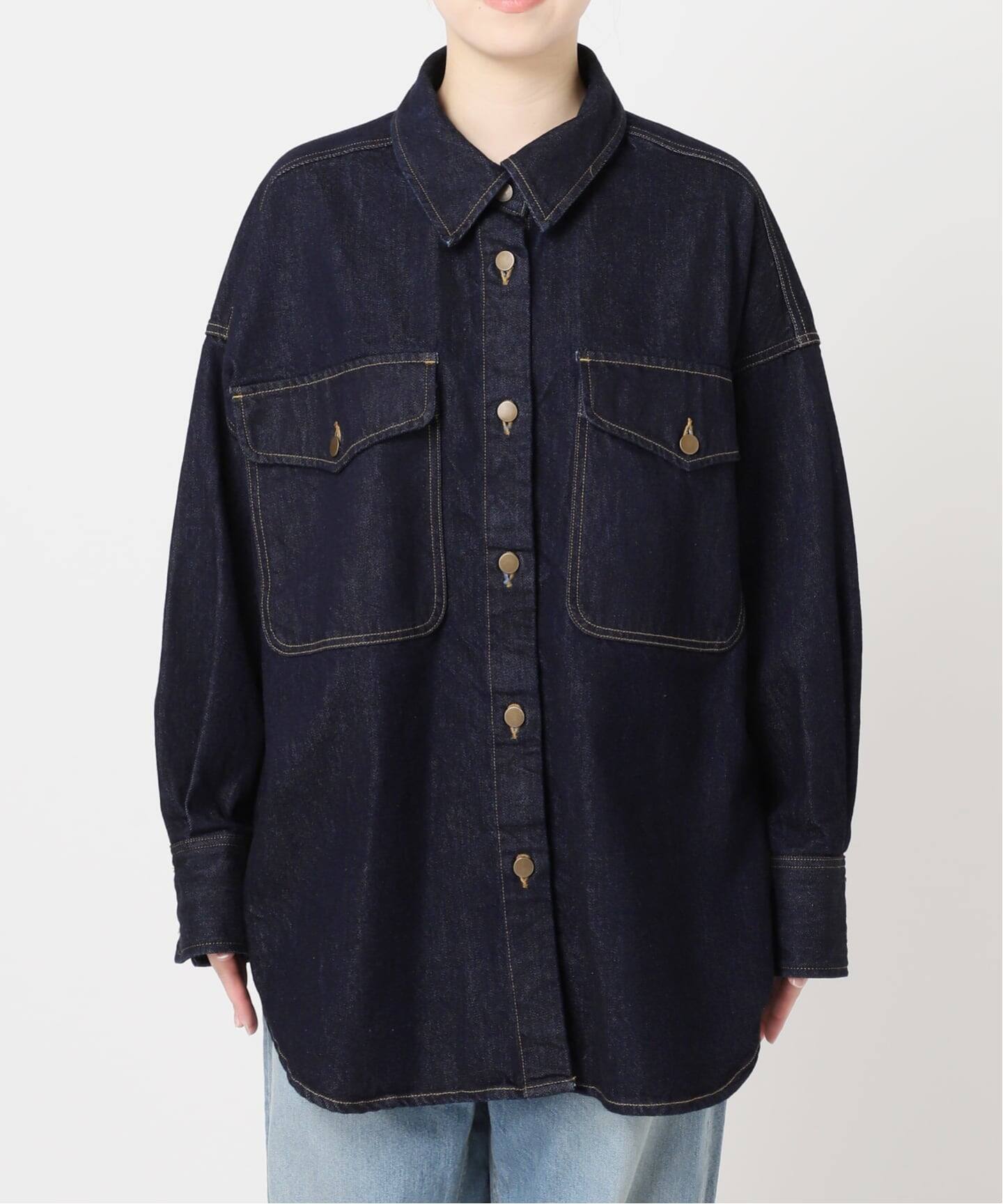 オーバーサイズデニムシャツ（シャツ／ブラウス）｜JOURNAL STANDARD L