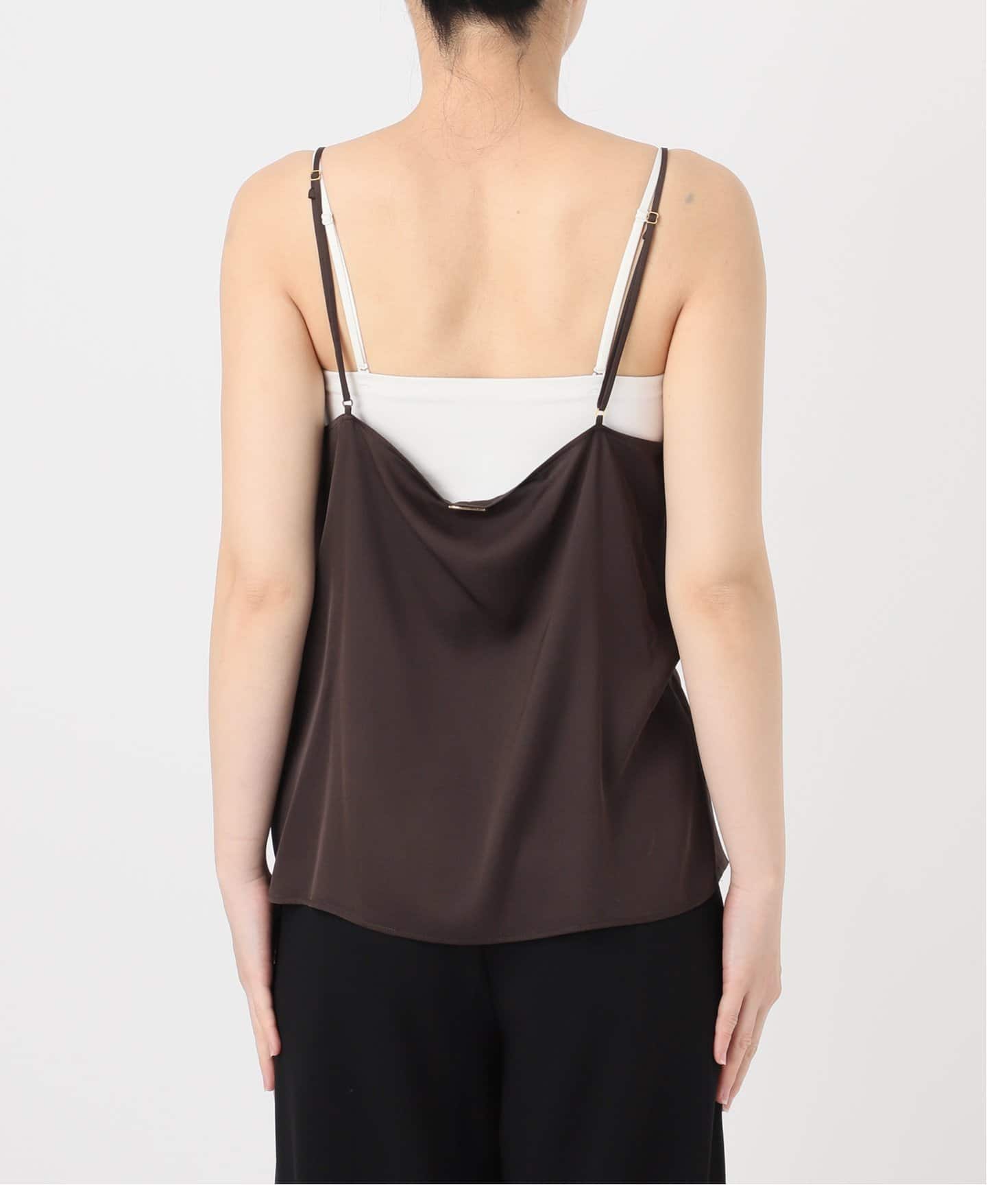 追加 SILK SATIN キャミソール（シャツ／ブラウス）｜Deuxieme Classe