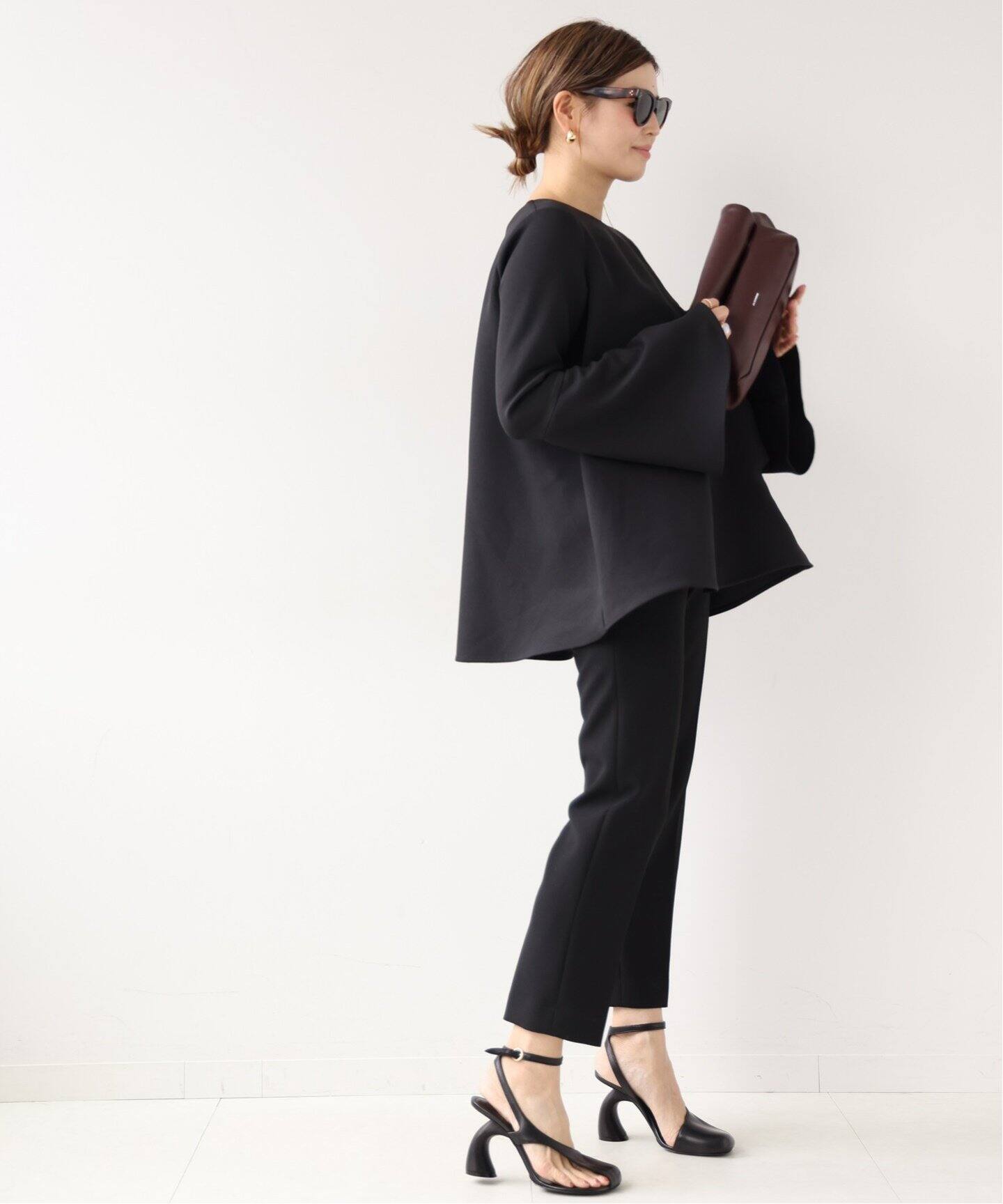 CELERI BELL SLEEVE プルオーバー（シャツ／ブラウス）｜Deuxieme