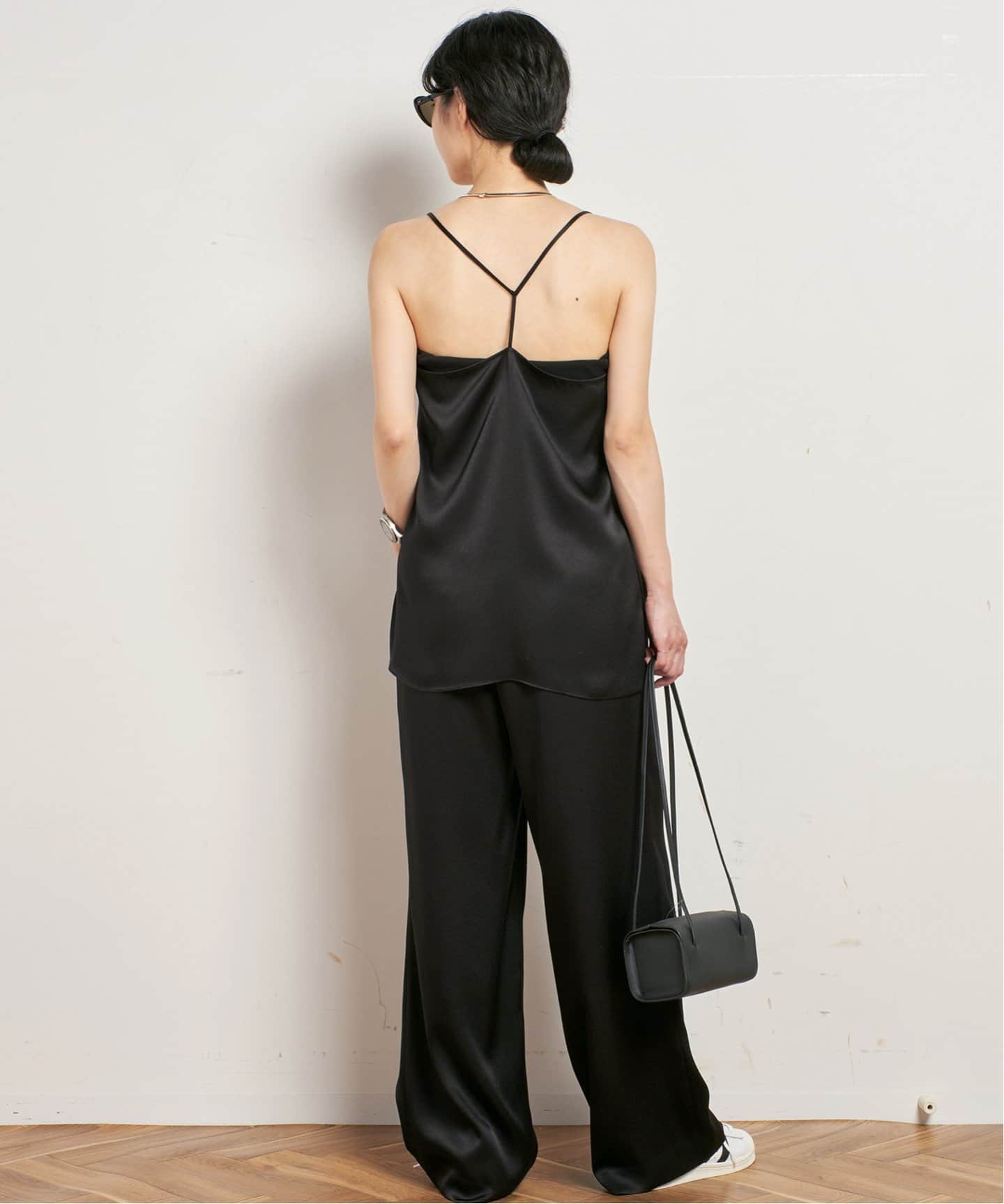 サテンジョーゼットキャミソール（キャミソール）｜AP STUDIO