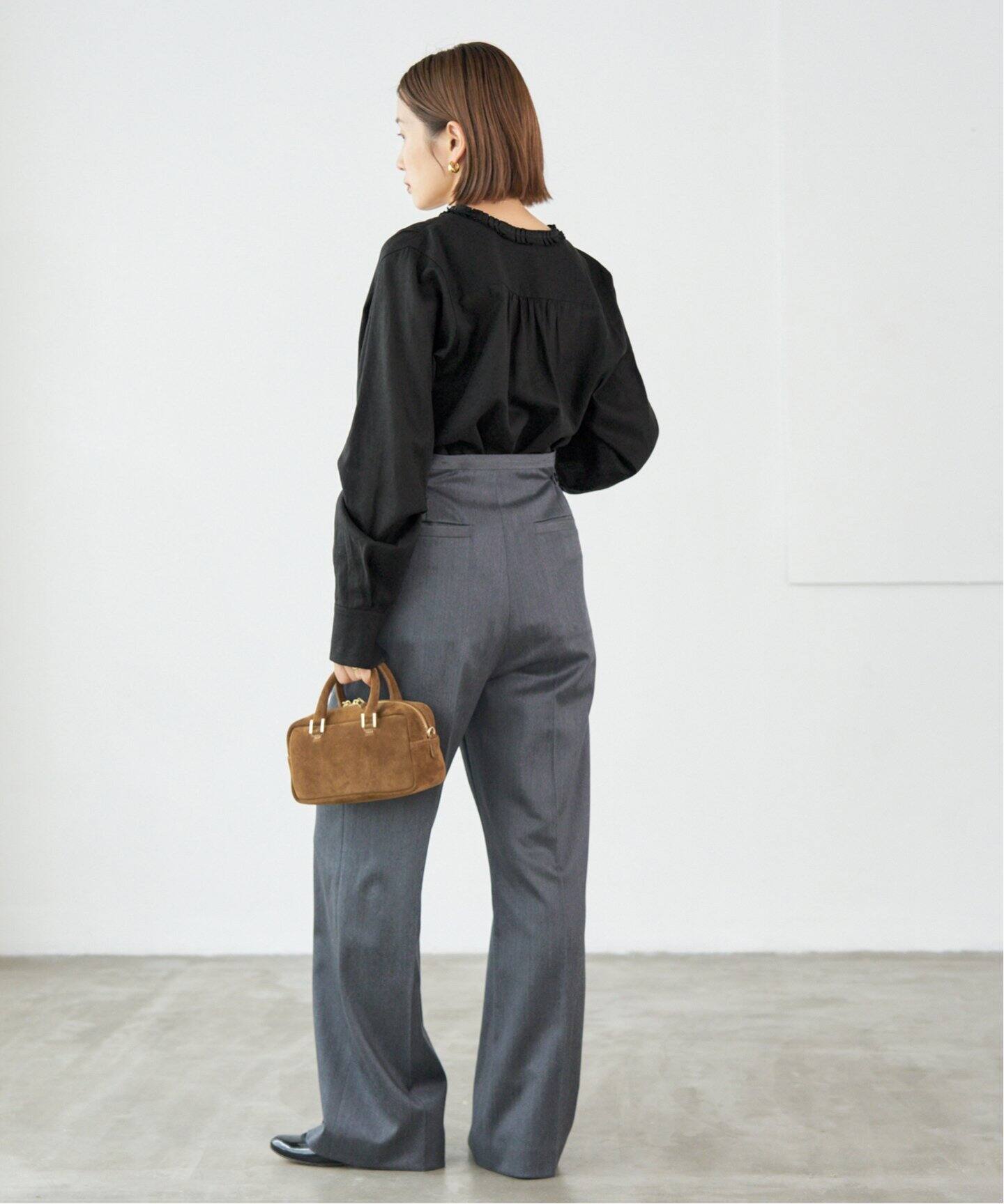 追加》タックフリルブラウス（シャツ／ブラウス）｜IENA（イエナ）の