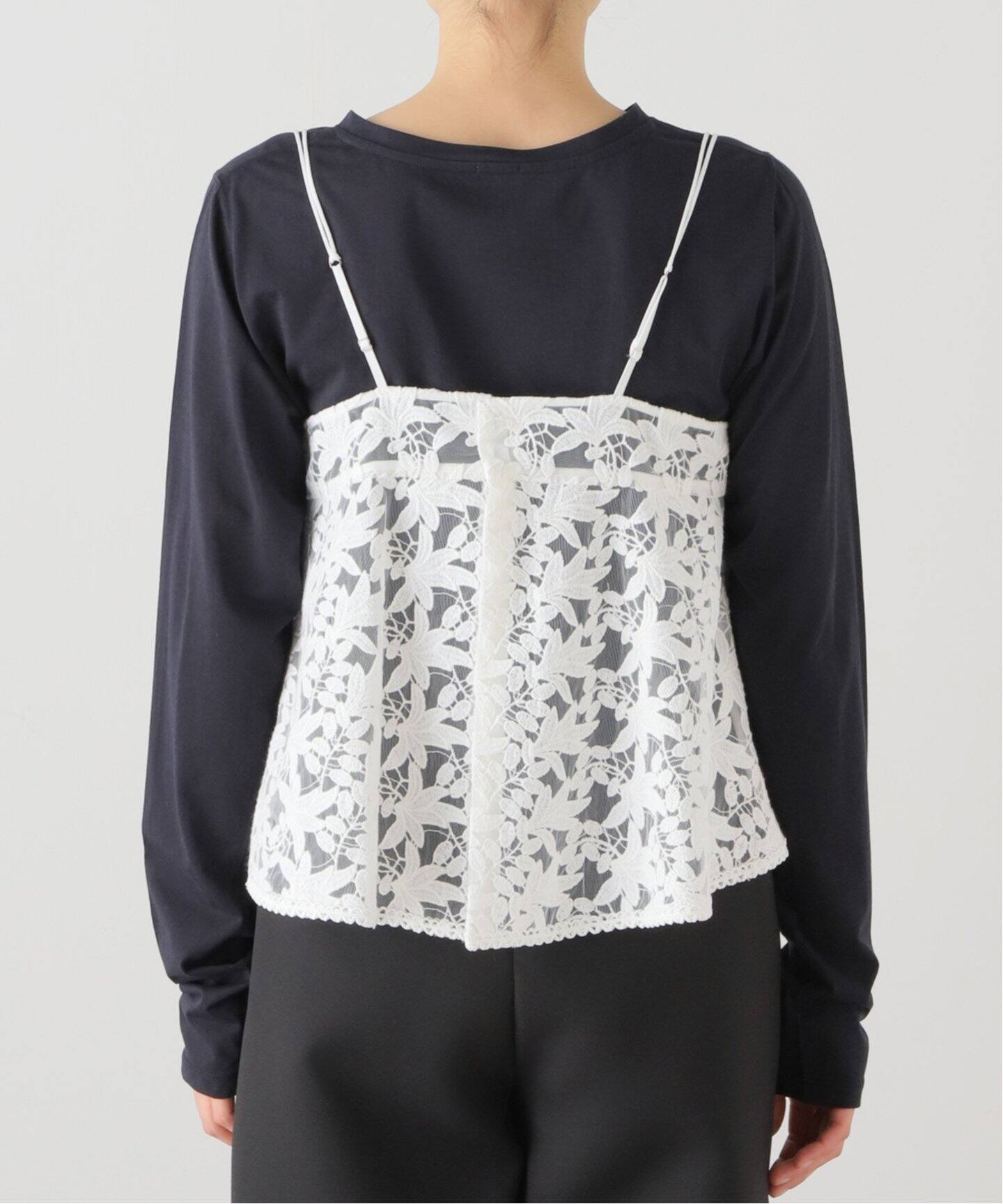 WEB限定/追加》レースショートキャミソール（キャミソール）｜IENA