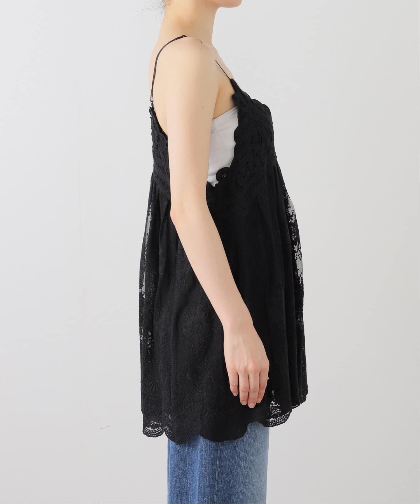 アンティークチュールバテンキャミ（シャツ／ブラウス）｜IENA（イエナ