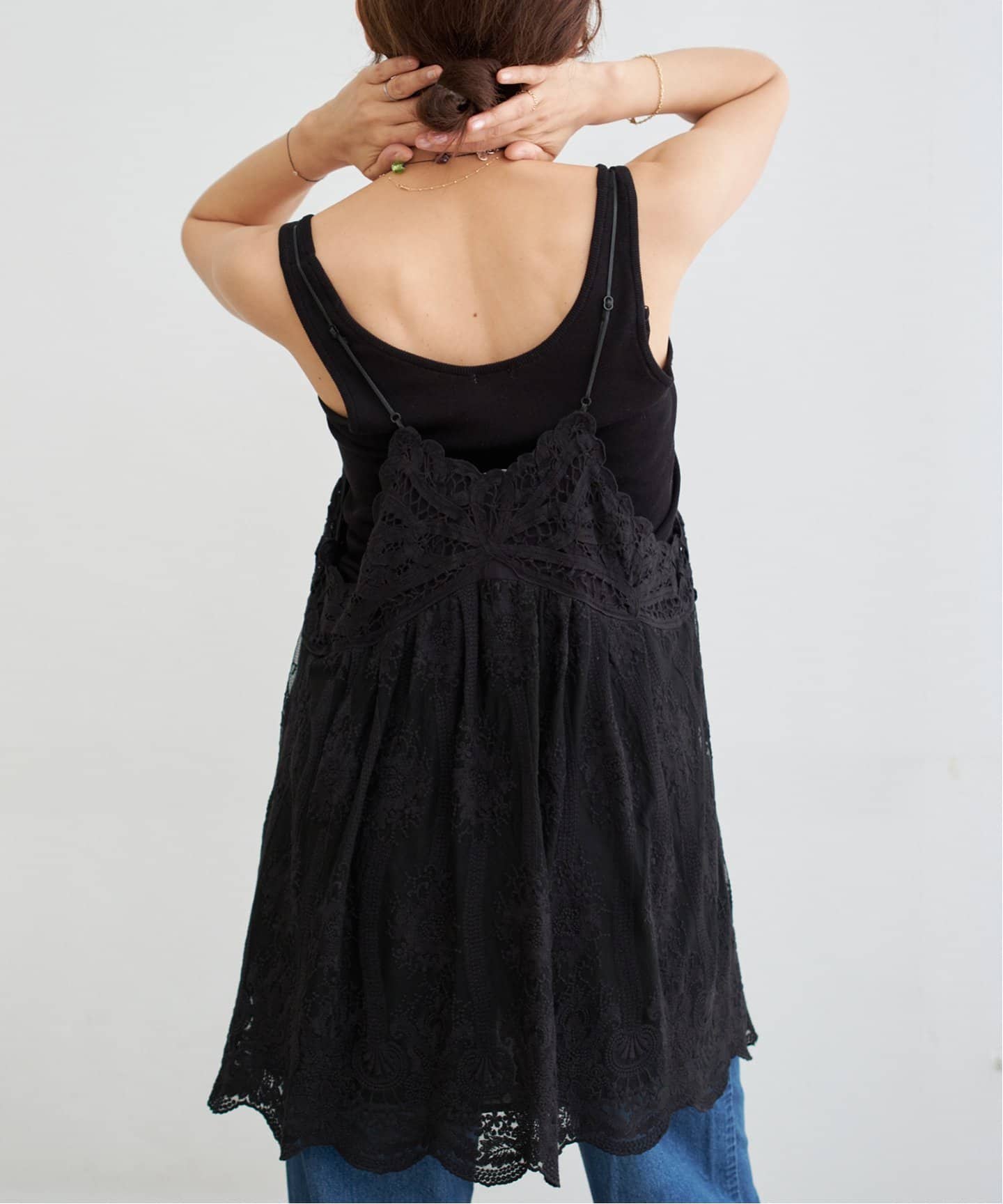 アンティークチュールバテンキャミ（シャツ／ブラウス）｜IENA（イエナ