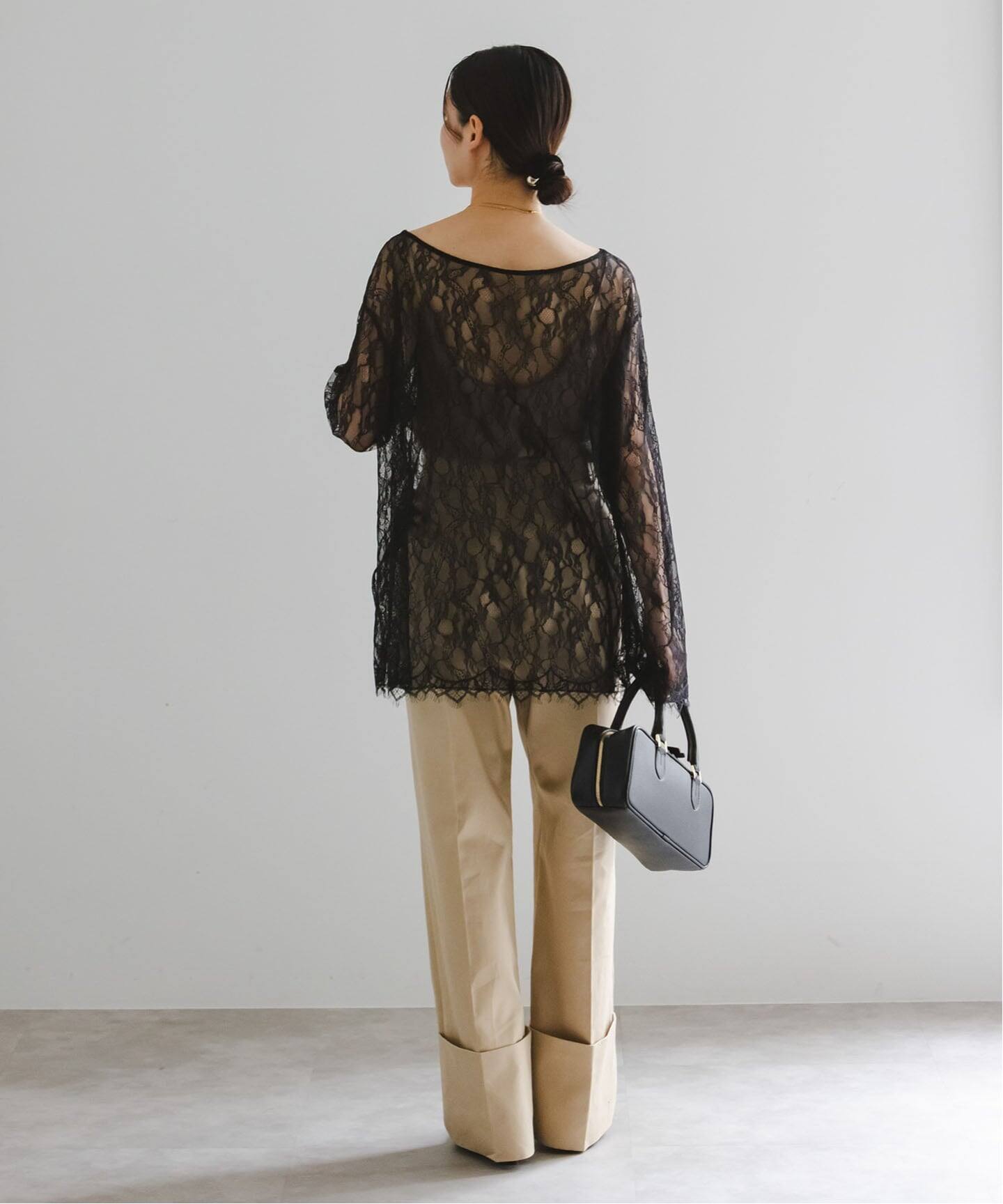 追加》サラサシアーレースブラウス（シャツ／ブラウス）｜NOBLE