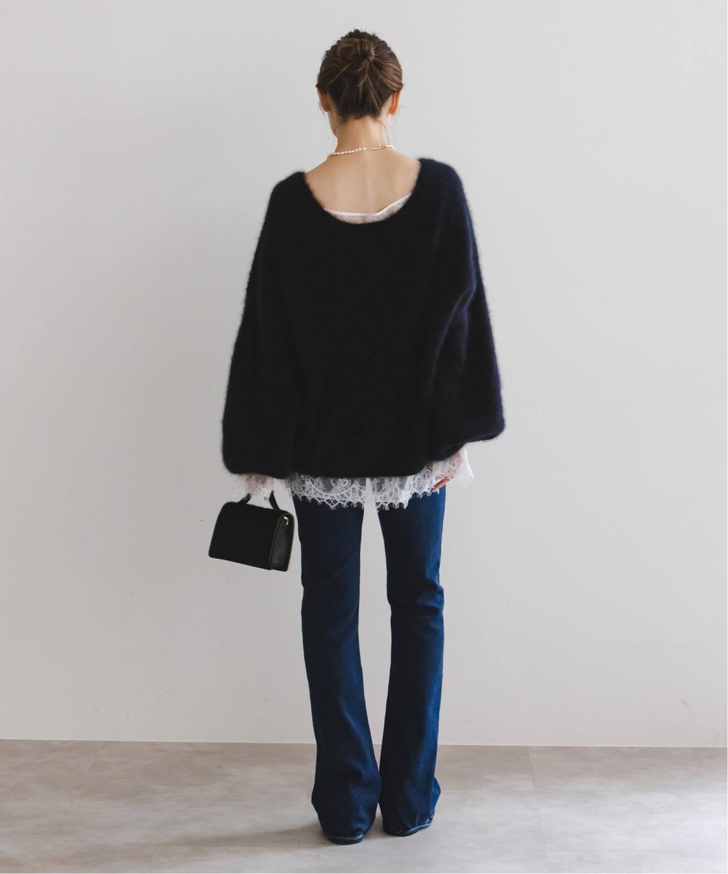 追加》サラサシアーレースブラウス（シャツ／ブラウス）｜NOBLE