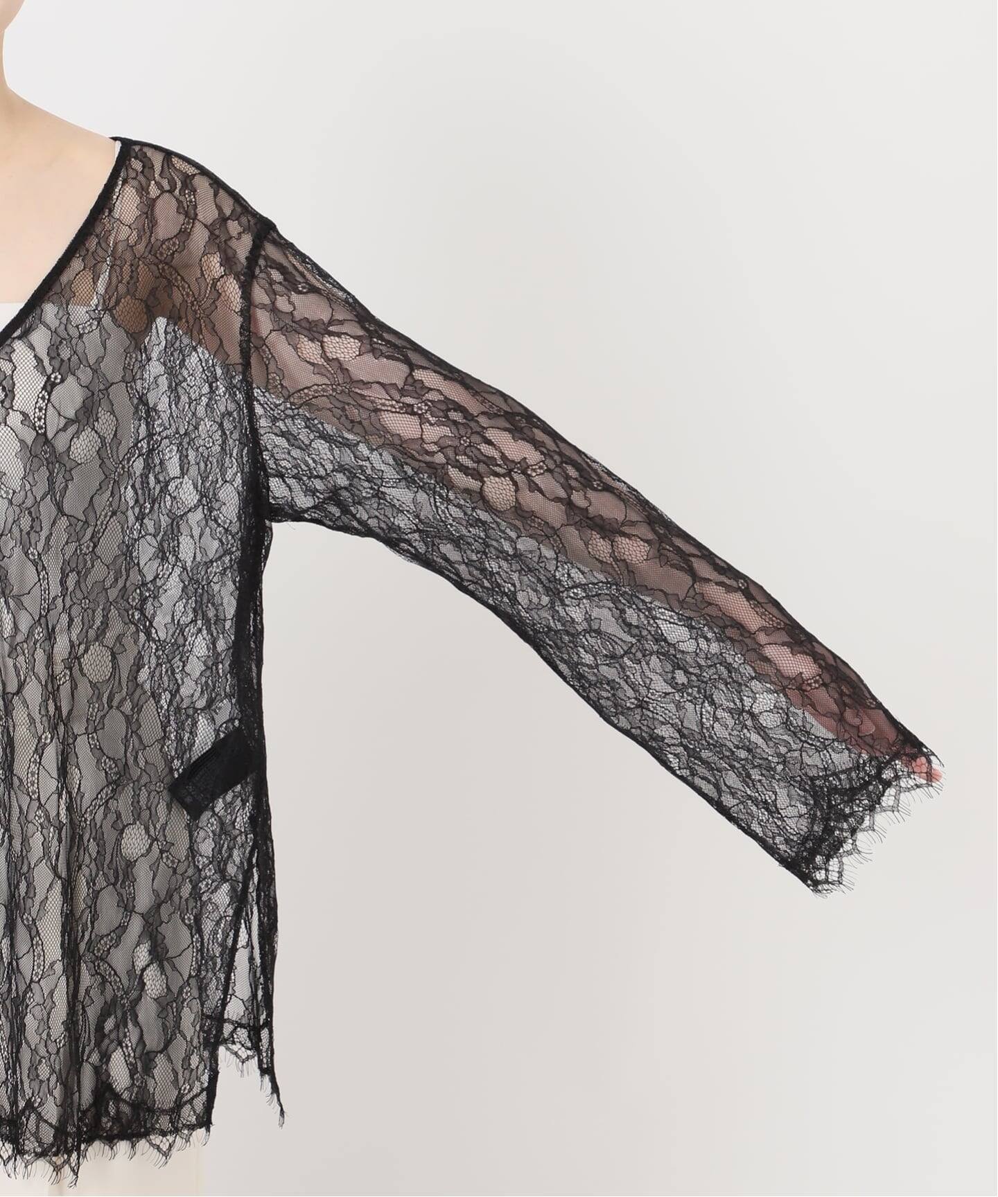 追加》サラサシアーレースブラウス（シャツ／ブラウス）｜NOBLE