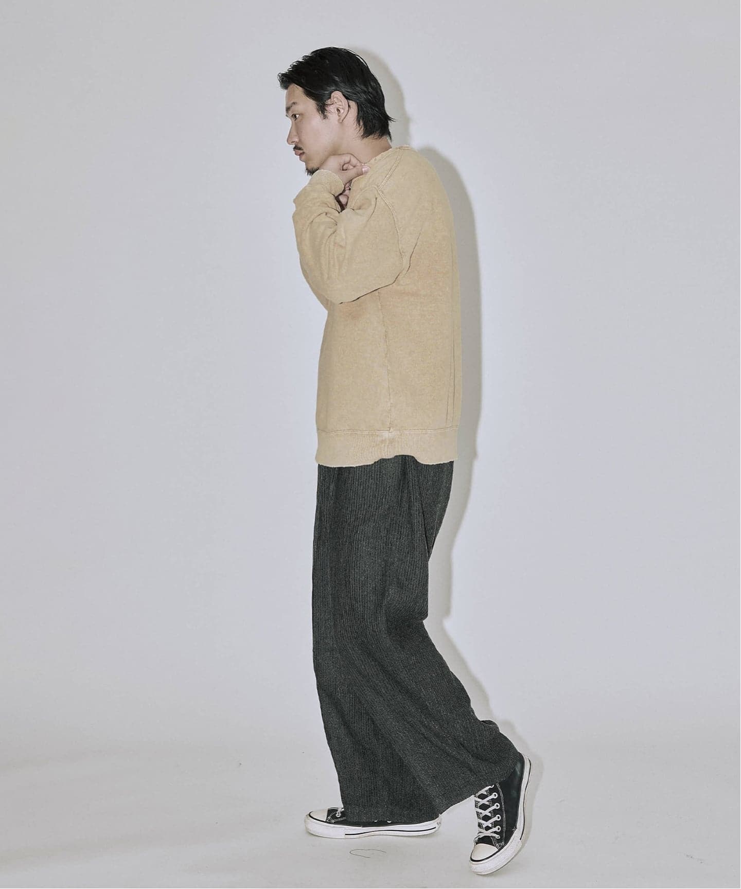 J.S.Homestead / パシフィック 裏毛 ダメージ スウェット（スウェット