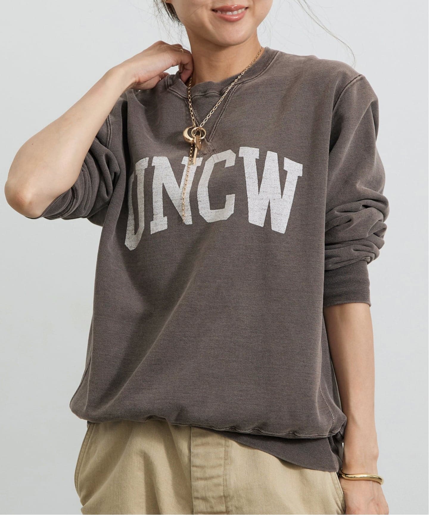 REMI RELIEF/レミ レリーフ】 UNCW SWEAT（スウェット）｜L