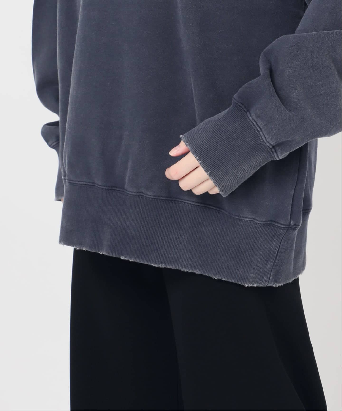 athletic wear MASON】別注オーバーカレッジスウェット（Tシャツ