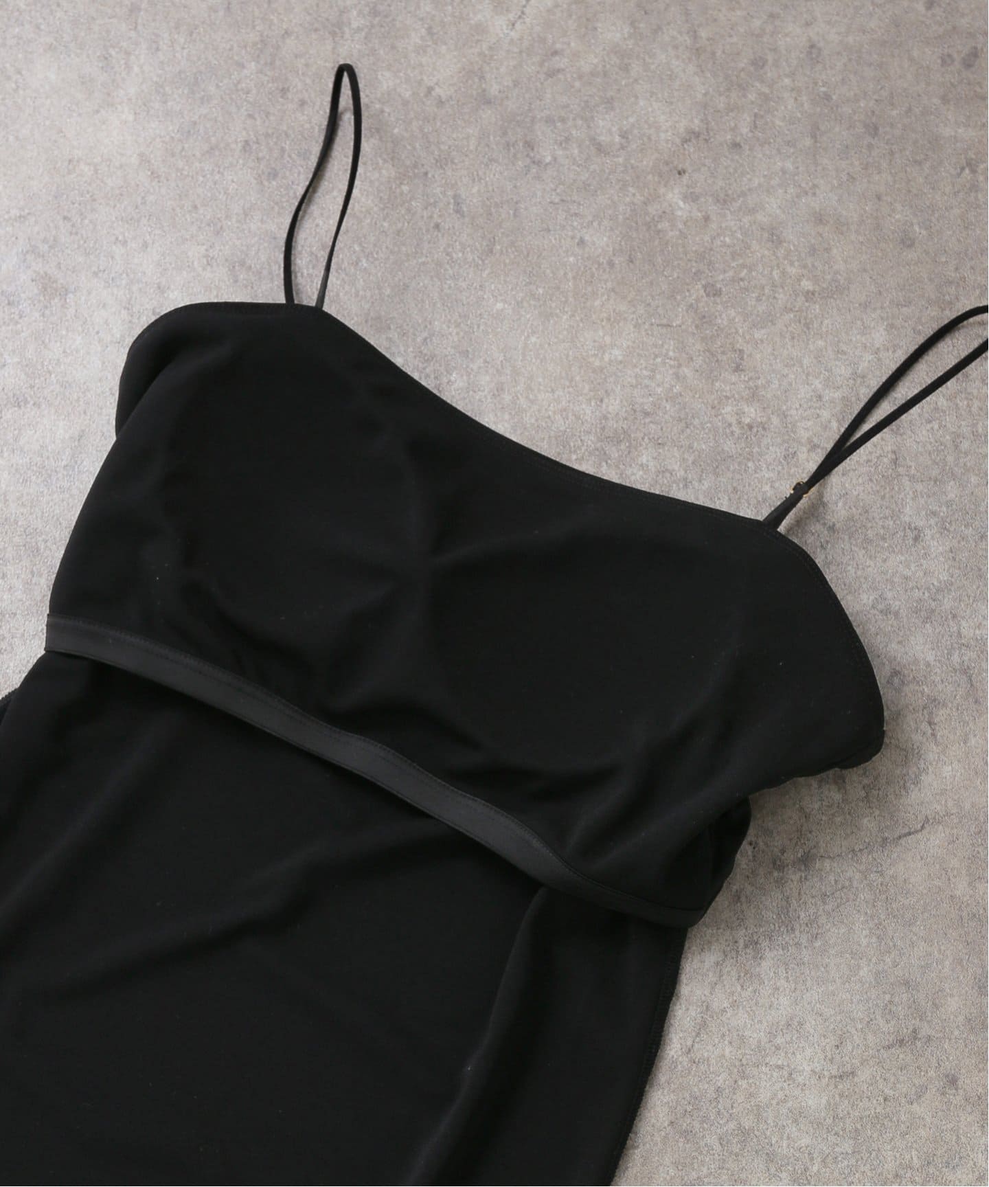 追加4》バックデザイン ブラキャミソール（カップ付きインナー）｜IENA