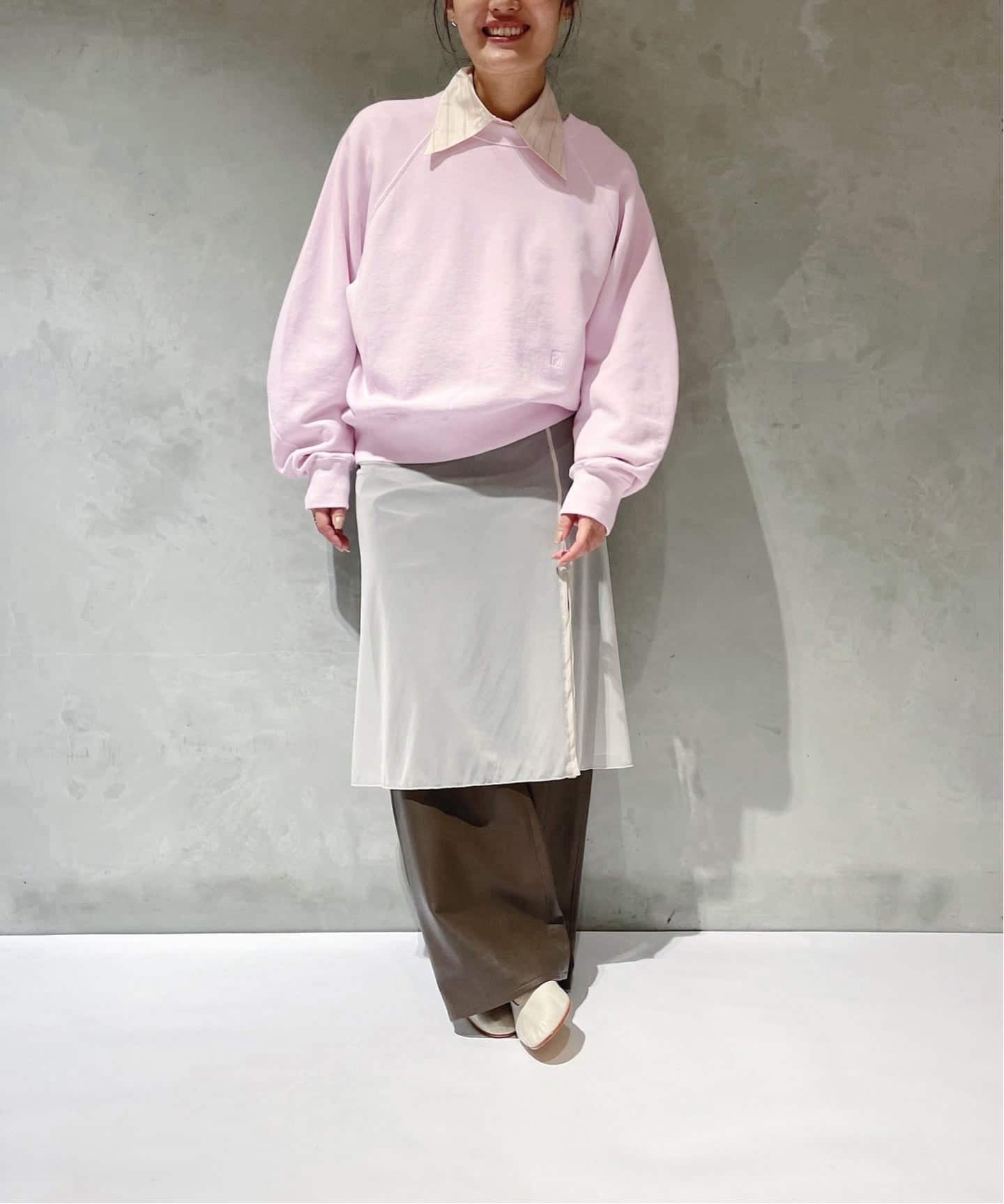 IENA LA BOUCLE カーブスリーブスウェット（スウェット）｜IENA