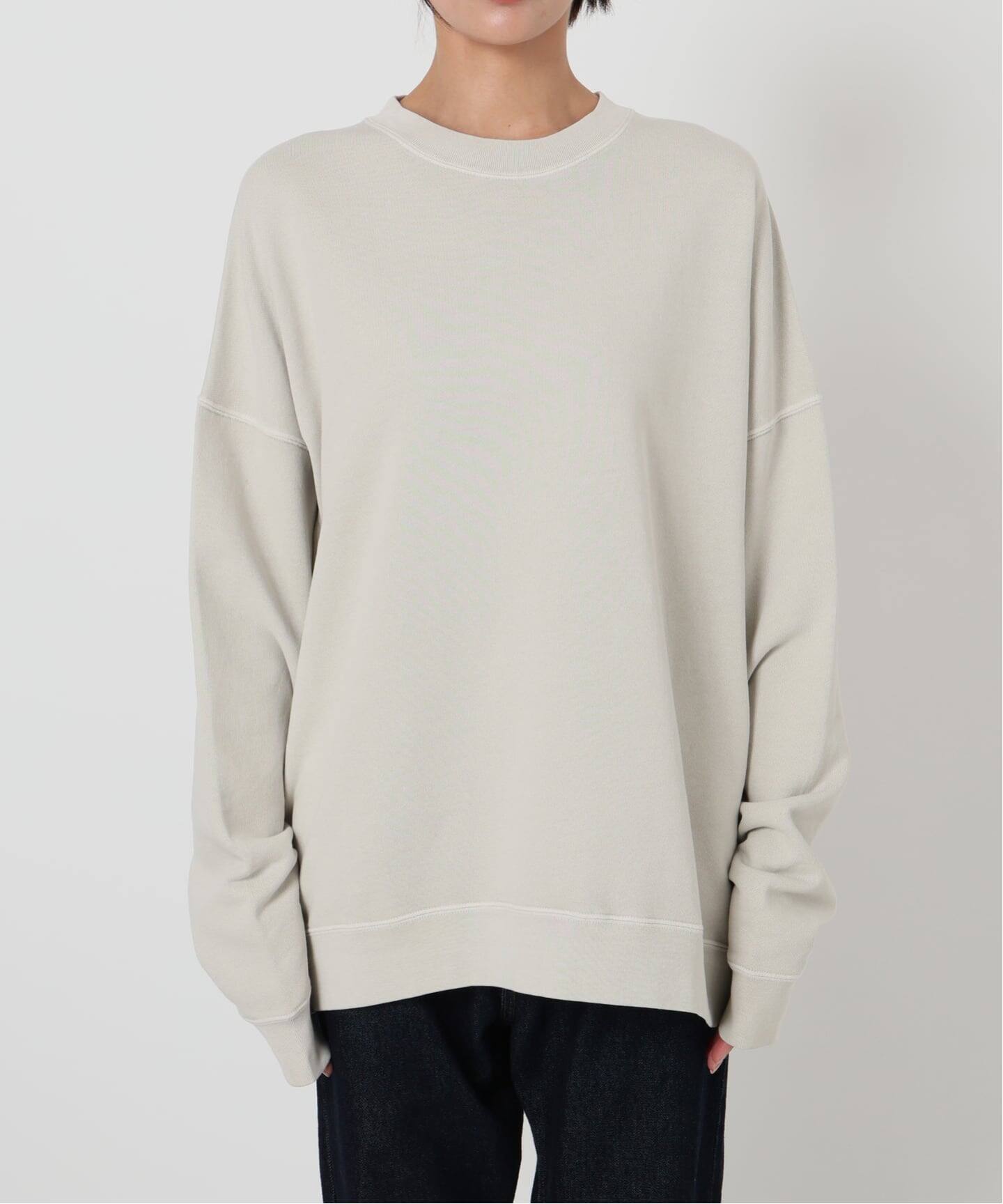 WEB限定/追加3》ビックシルエットピグメント裏毛プルオーバー