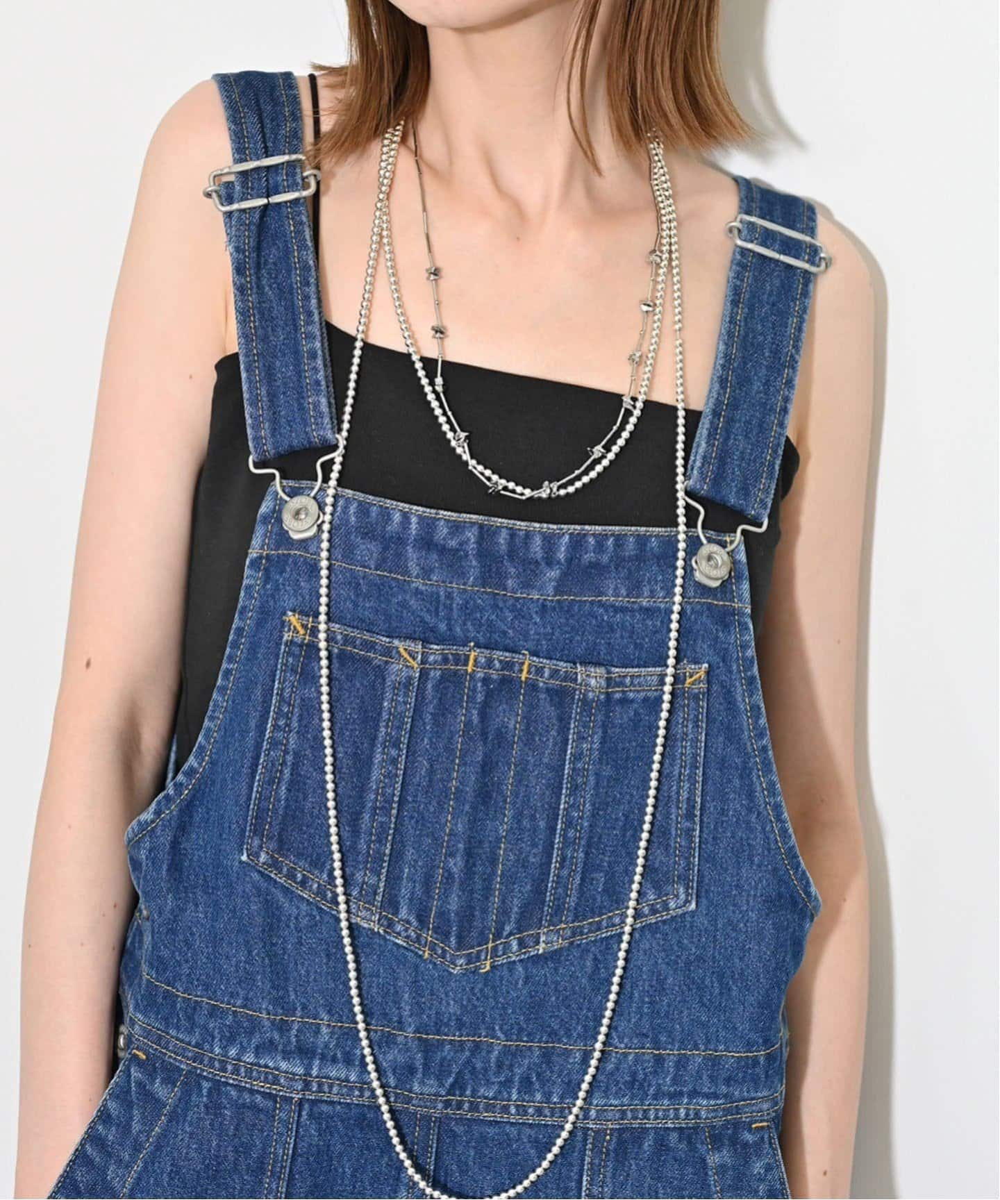 追加》ベア天 ショートキャミソール（カップ付きインナー）｜SLOBE