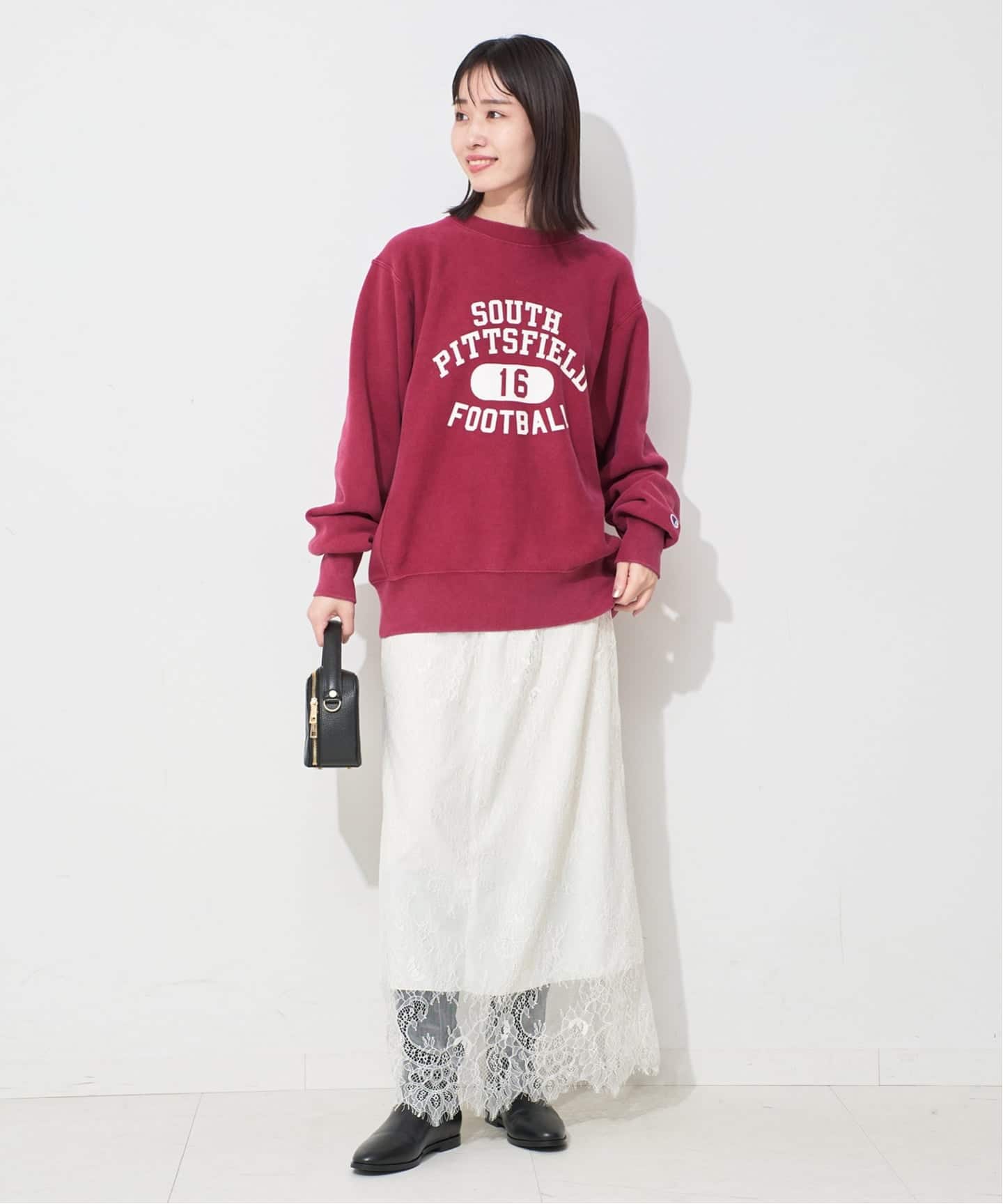 Champion/チャンピオン SLOBE別注 Reverse Weave ロゴスウェット