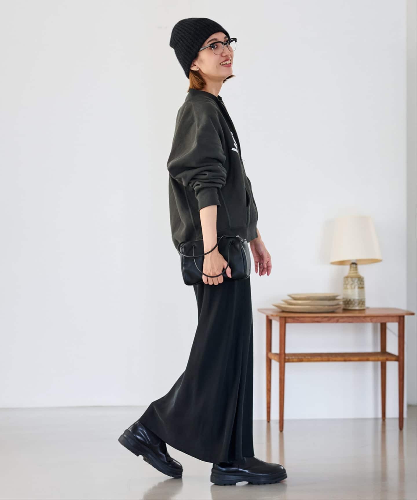 Champion/チャンピオン 別注REVERSE WEAVE11.5OZロゴハーフジップ