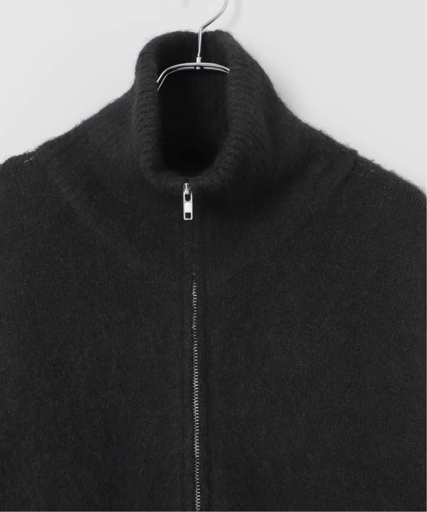 OSKR別注 ジップ シャギードライバーズニット（ニット／セーター