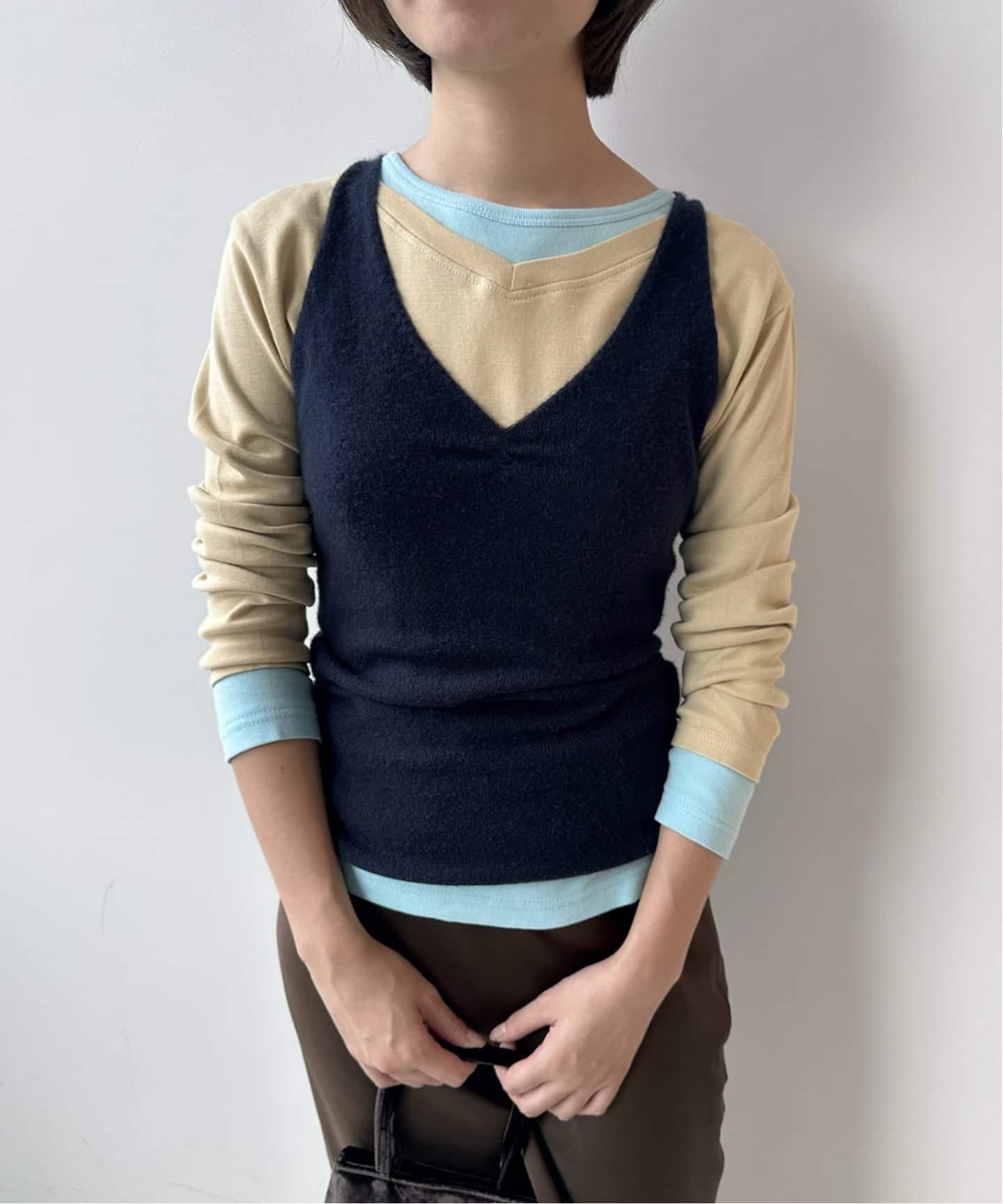 カシミヤキャミソール（ニット／セーター）｜EDIT.FOR LULU