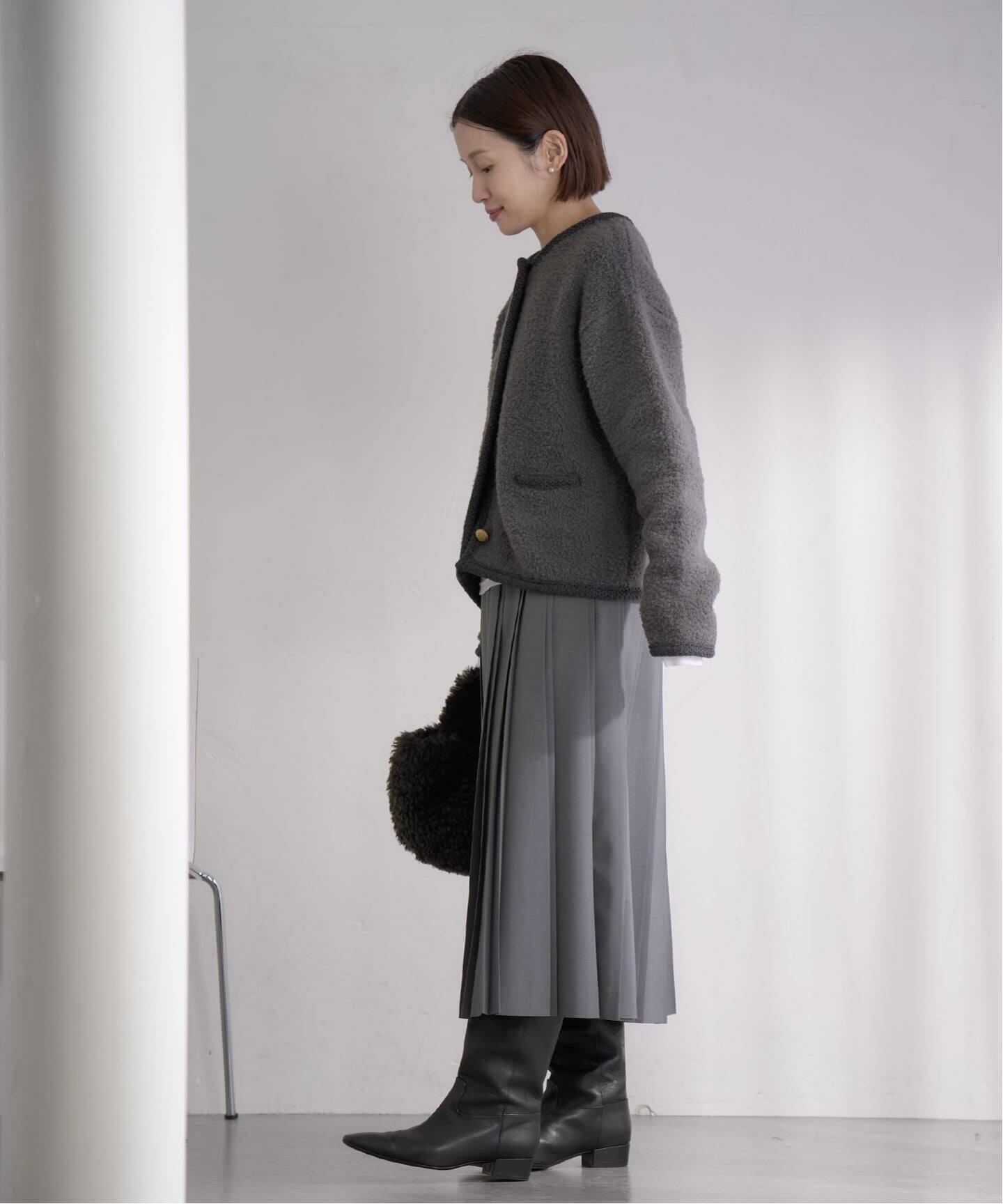 ボアニットカーディガン（カーディガン）｜IENA（イエナ）の通販