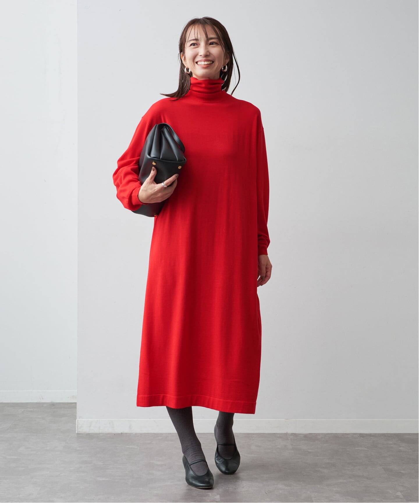 追加》GLOW wool knit ワンピース（ニットワンピース）｜VERMEIL par