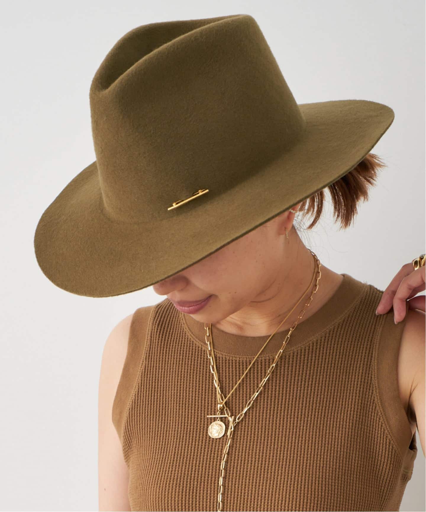 JANESSA LEONE/ジャネッサ レオーネ】RILEY（ハット）｜Deuxieme