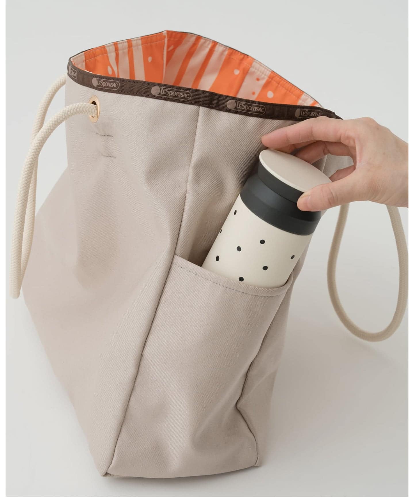 LeSportsac/レスポートサック × IENA ENFANT Large 2 Way Tote（トート