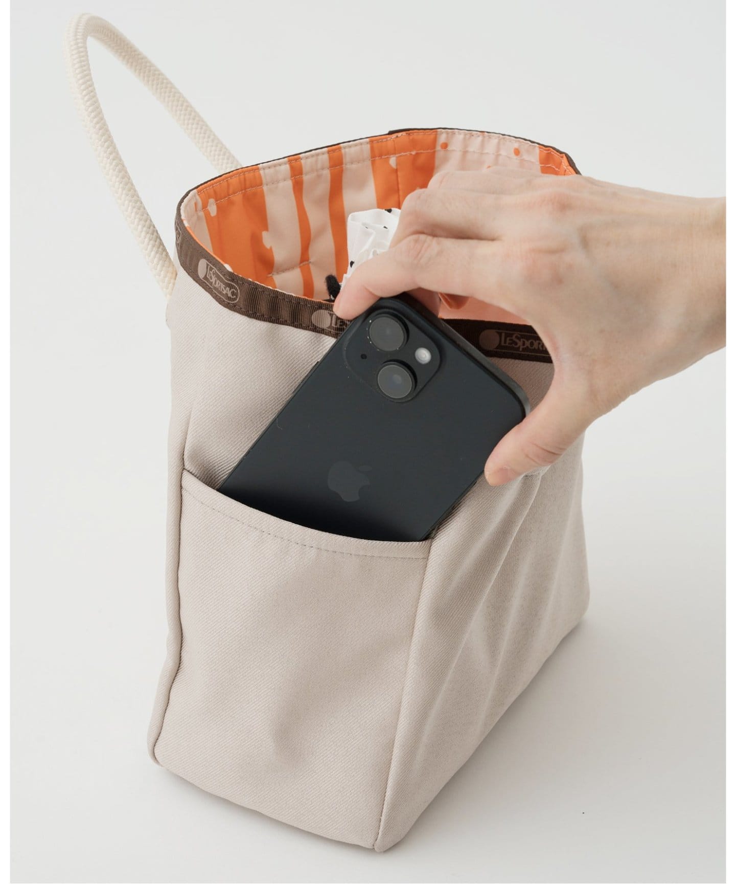 LeSportsac/レスポートサック × IENA ENFANT Medium 2 Way Tote