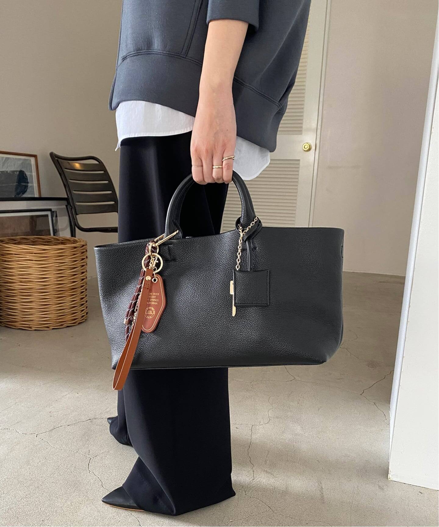 追加4》SLOBE レザートートバッグ（トートバッグ）｜SLOBE IENA